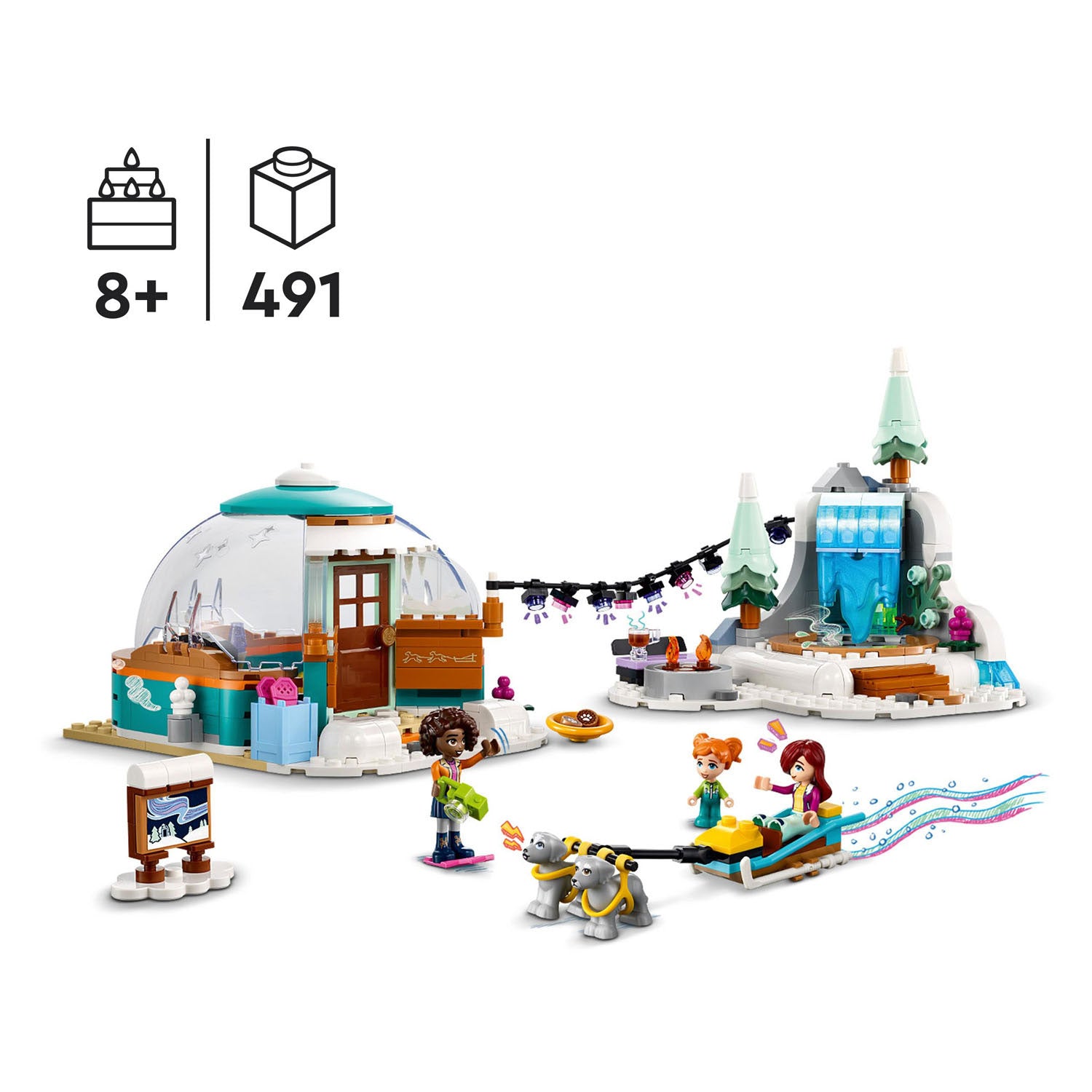 LEGO Friends 41760 Iglo Vakantie Avontuur