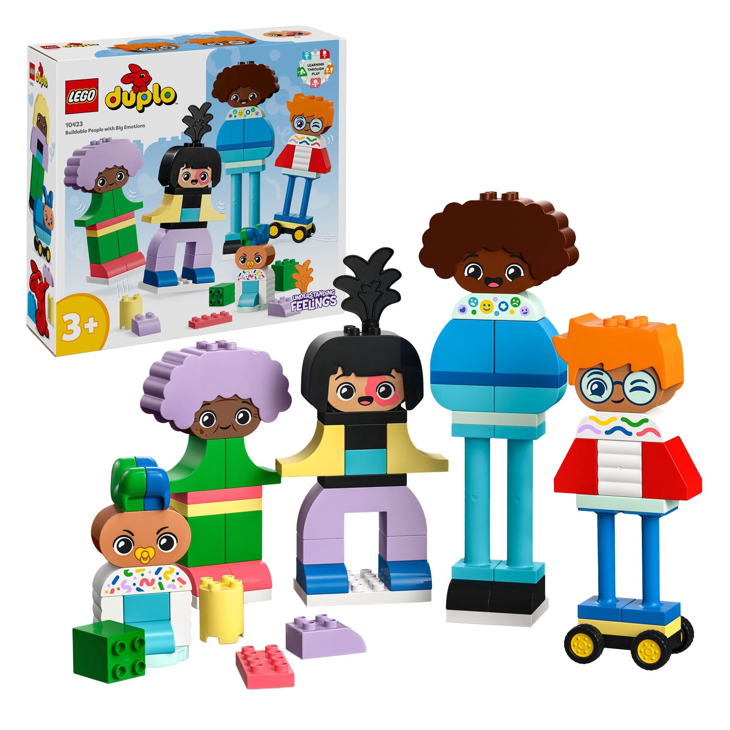 Lego Duplo LEGO DUPLO Stad 10423 Mensen en Hun emoties