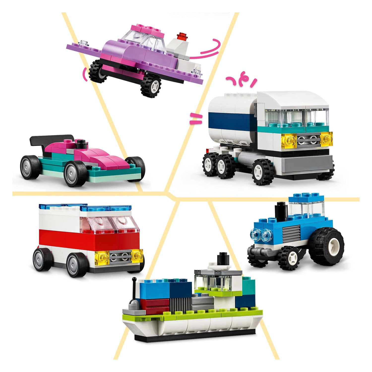 Lego LEGO 11036 Creatieve Voertuigen