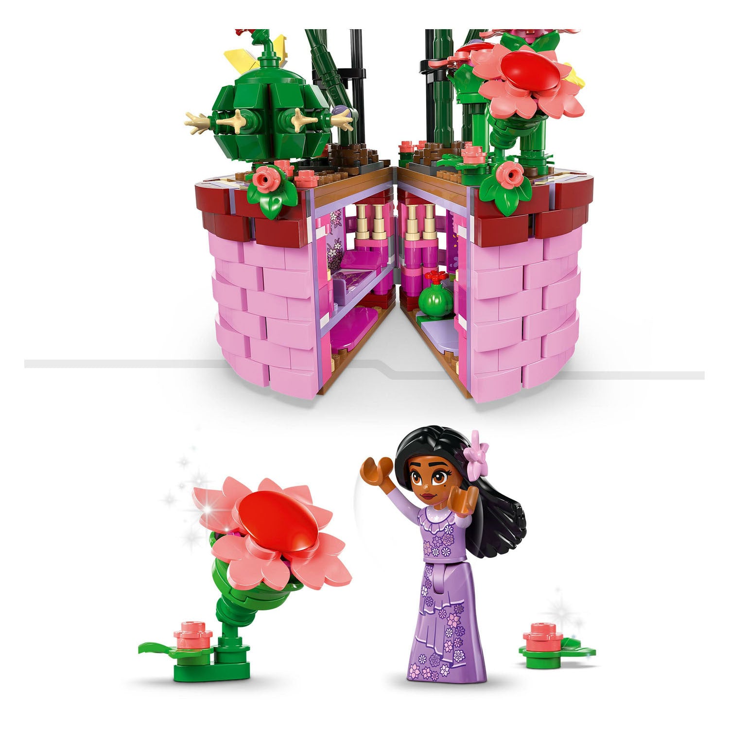 Lego disney 43237 isabela's bloempot