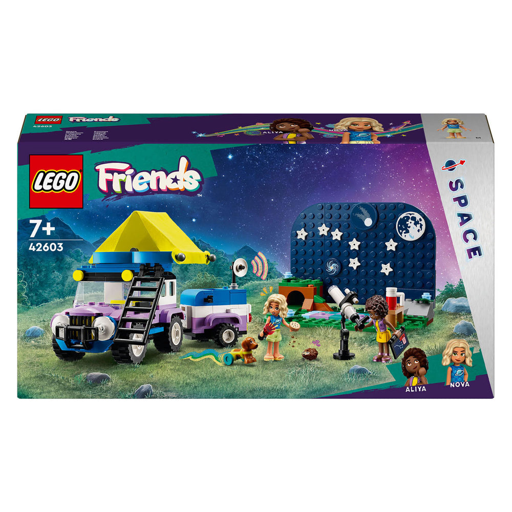 Lego friends - astronomisch kampeervoertuig constructiespeelgoed (42603)