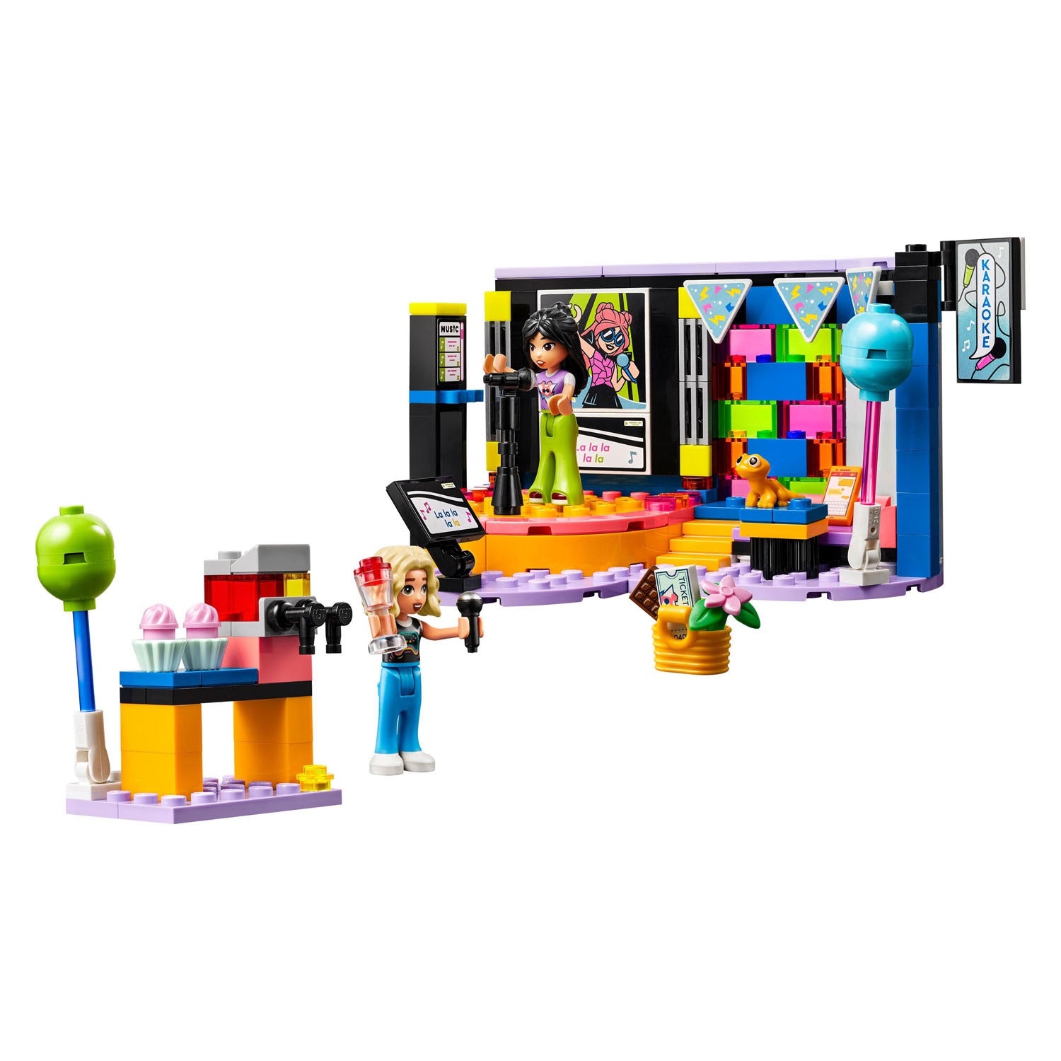 Lego friends - karaoke muziekfeestje constructiespeelgoed (42610)
