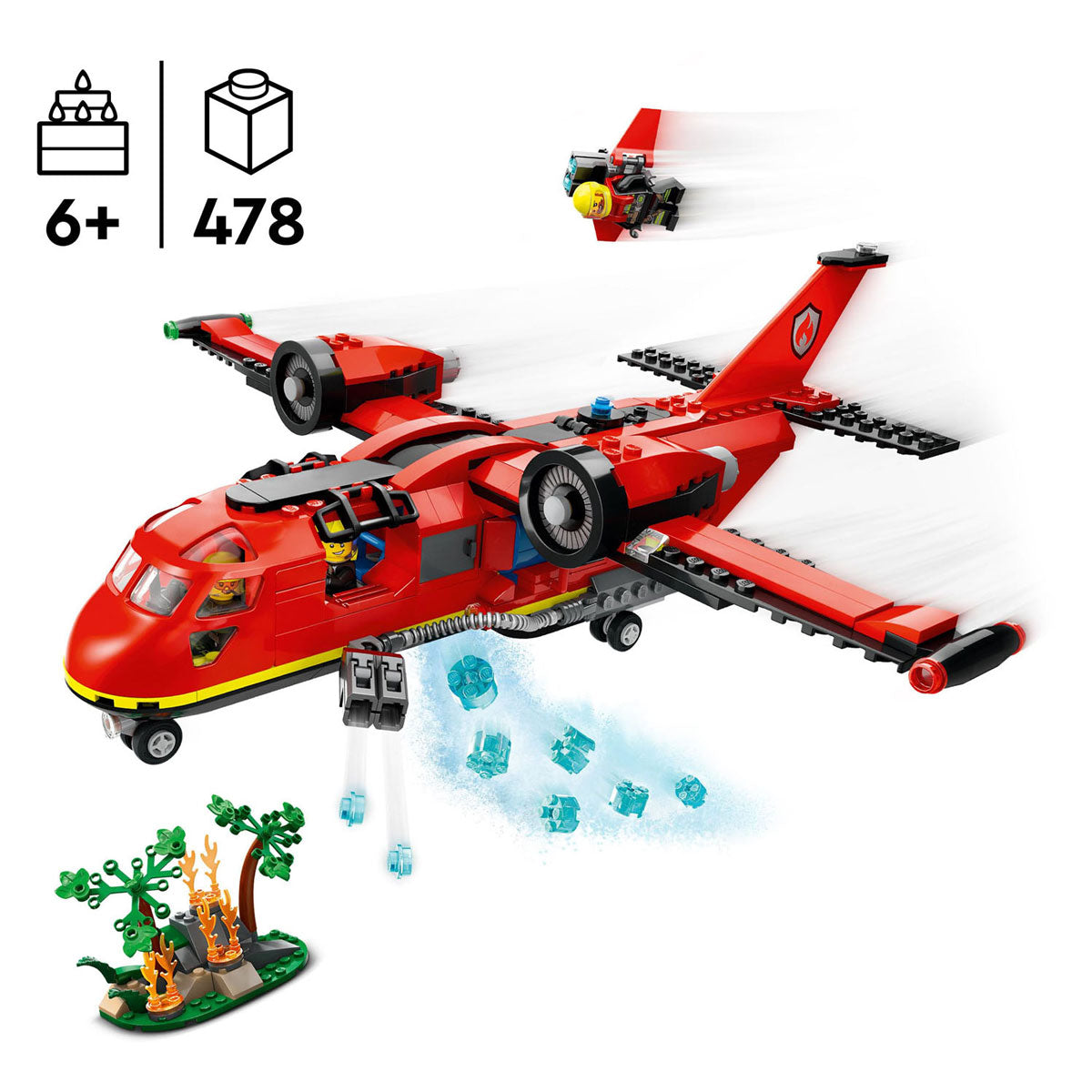 Lego LEGO City 60413 Brandweervliegtuig