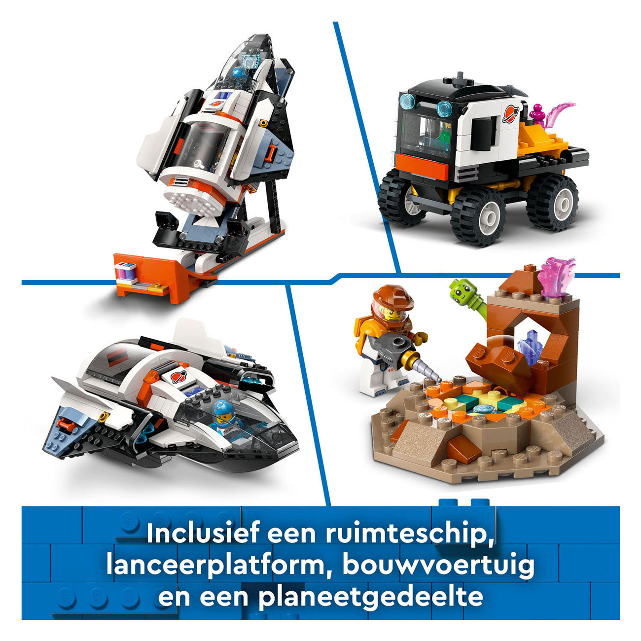 Lego LEGO City 60434 Ruimtebasis en Raketlanceringsplatform