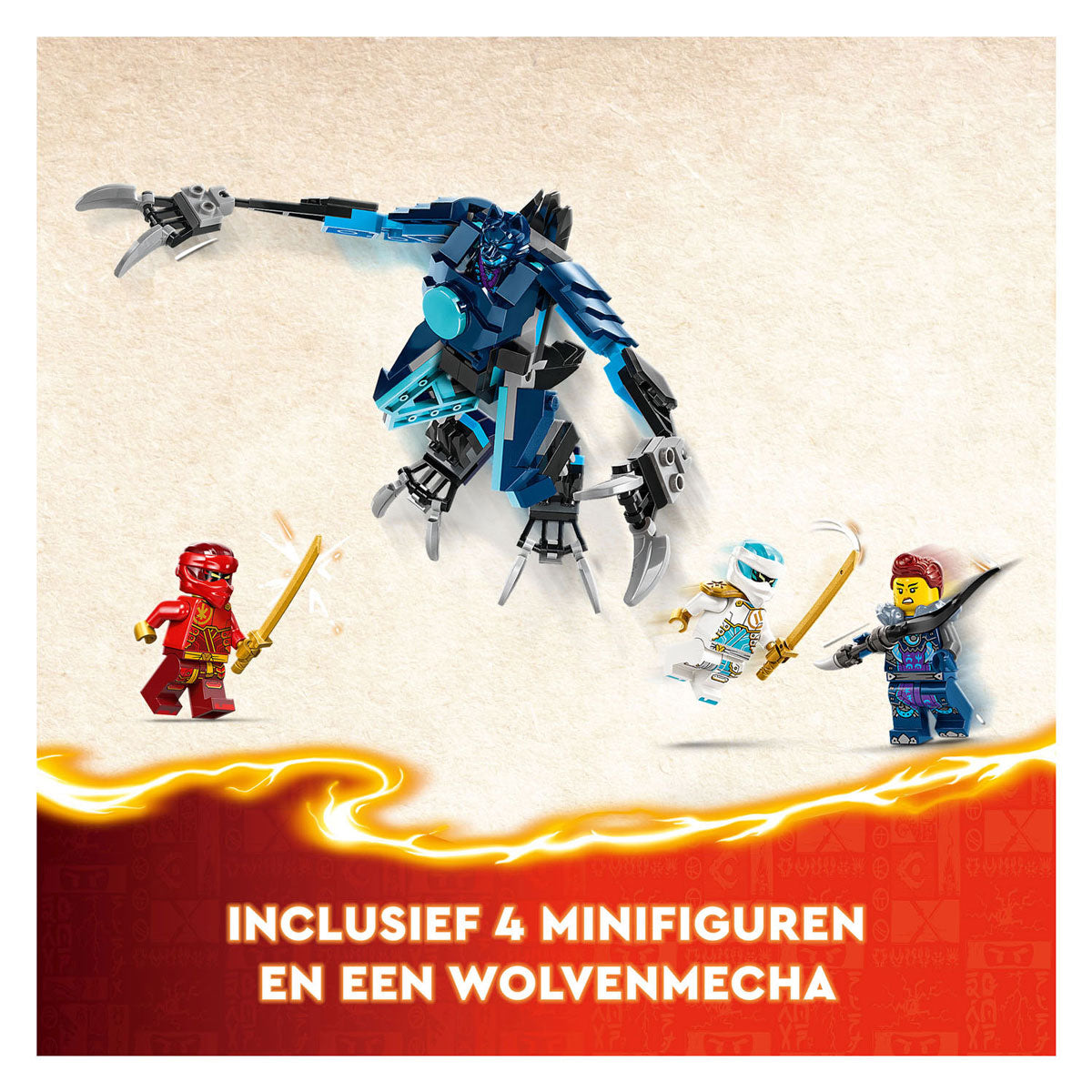 Lego LEGO Ninjago 71808 Kais Elementaire Vuurmecha