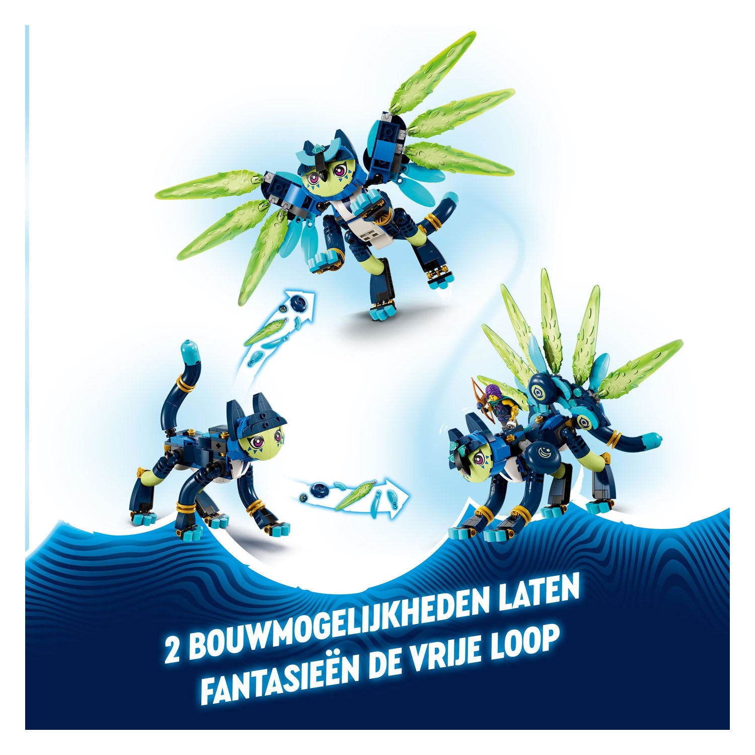 Lego LEGO DREAMZzz 71476 Zoey en Zian De Kattenuil