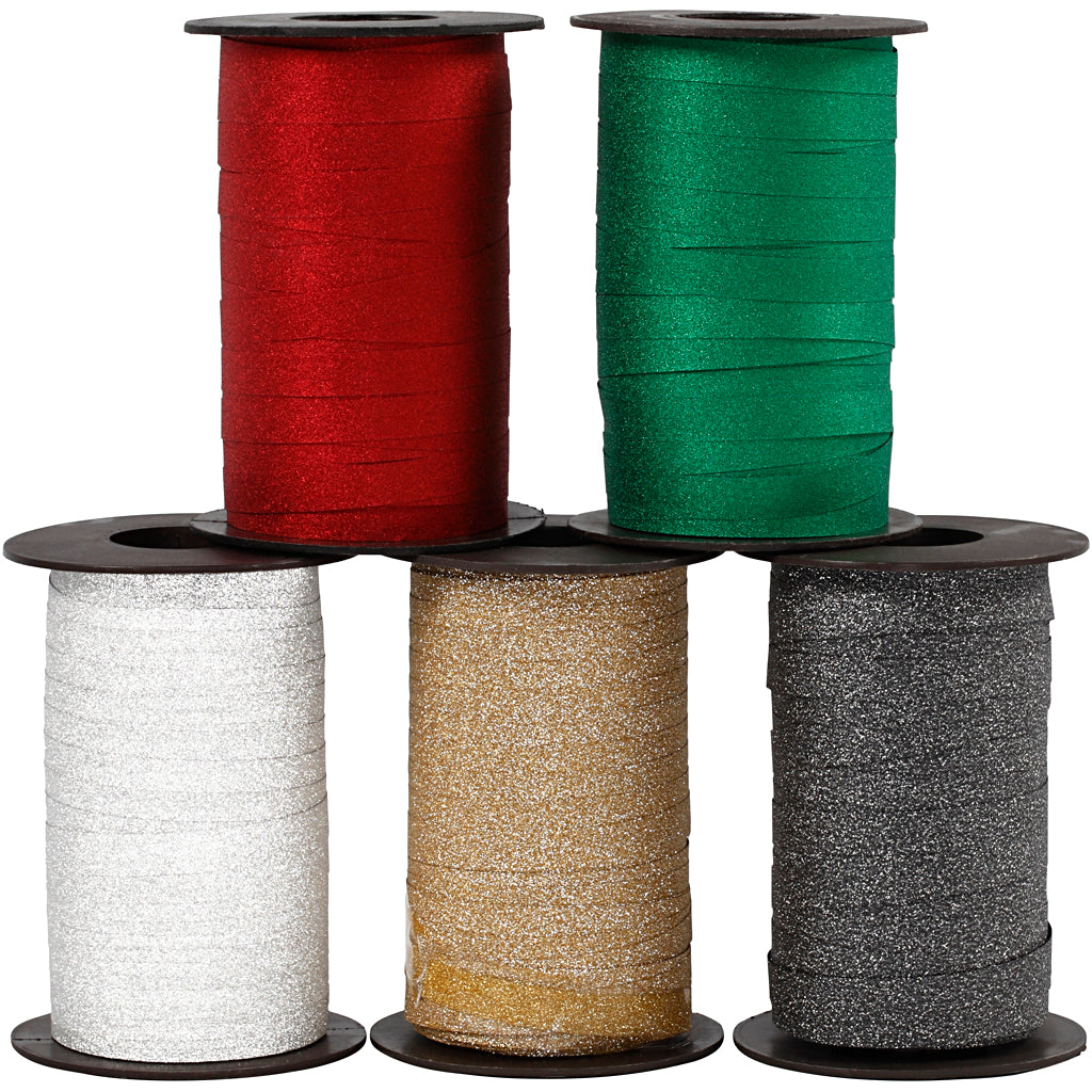 Https: www.cchobby.nl cadeaulint-b-10-mm-glitter-diverse-kleuren-5x100-m-1-doos