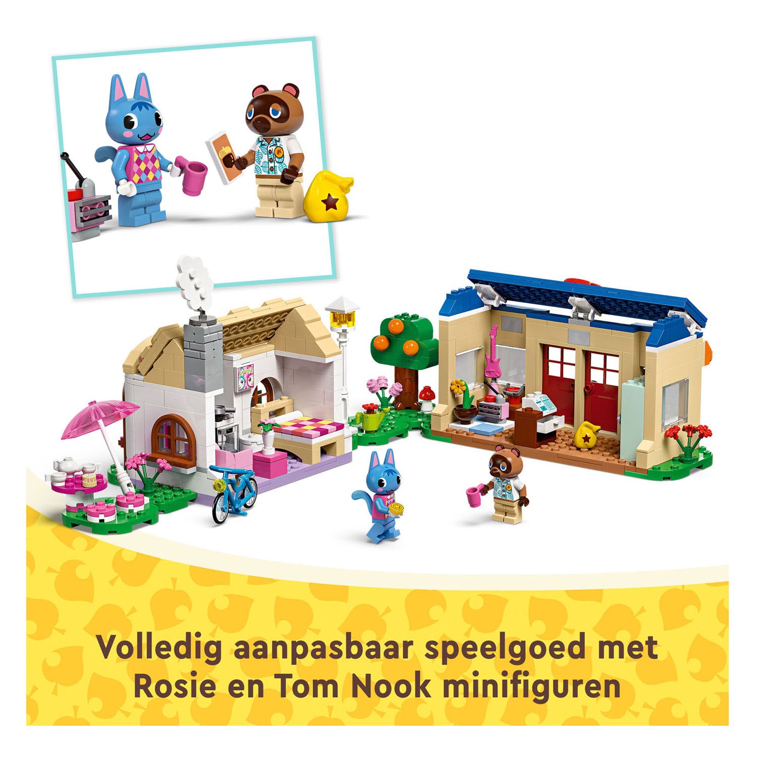 Lego Animal Crossing 77050 hoekjes hoek en rosies huis