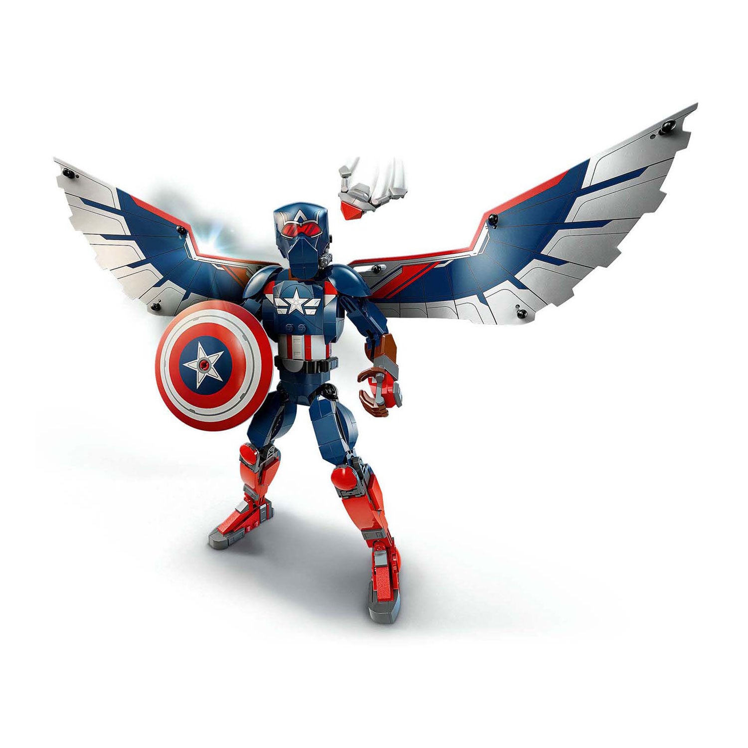 Lego wonder 76296 captain america bouwfiguur
