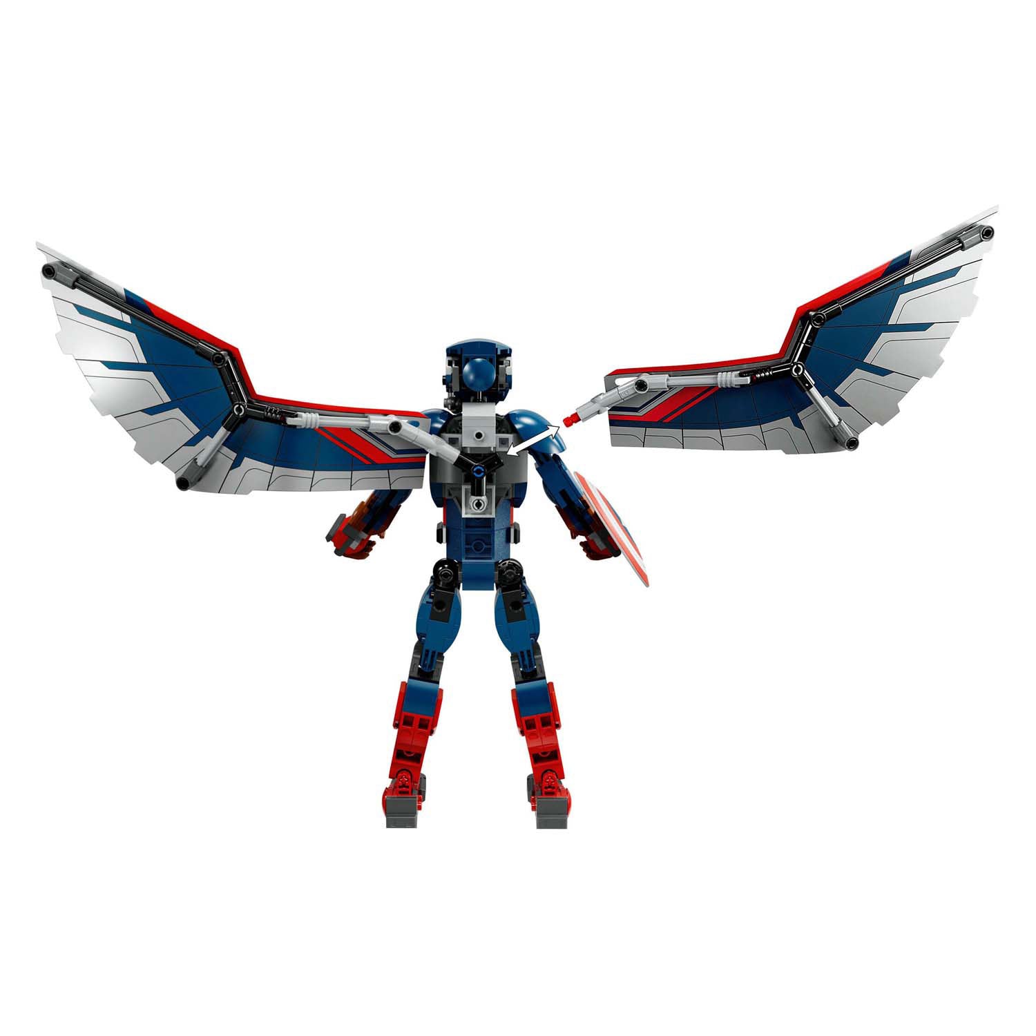 Lego wonder 76296 captain america bouwfiguur