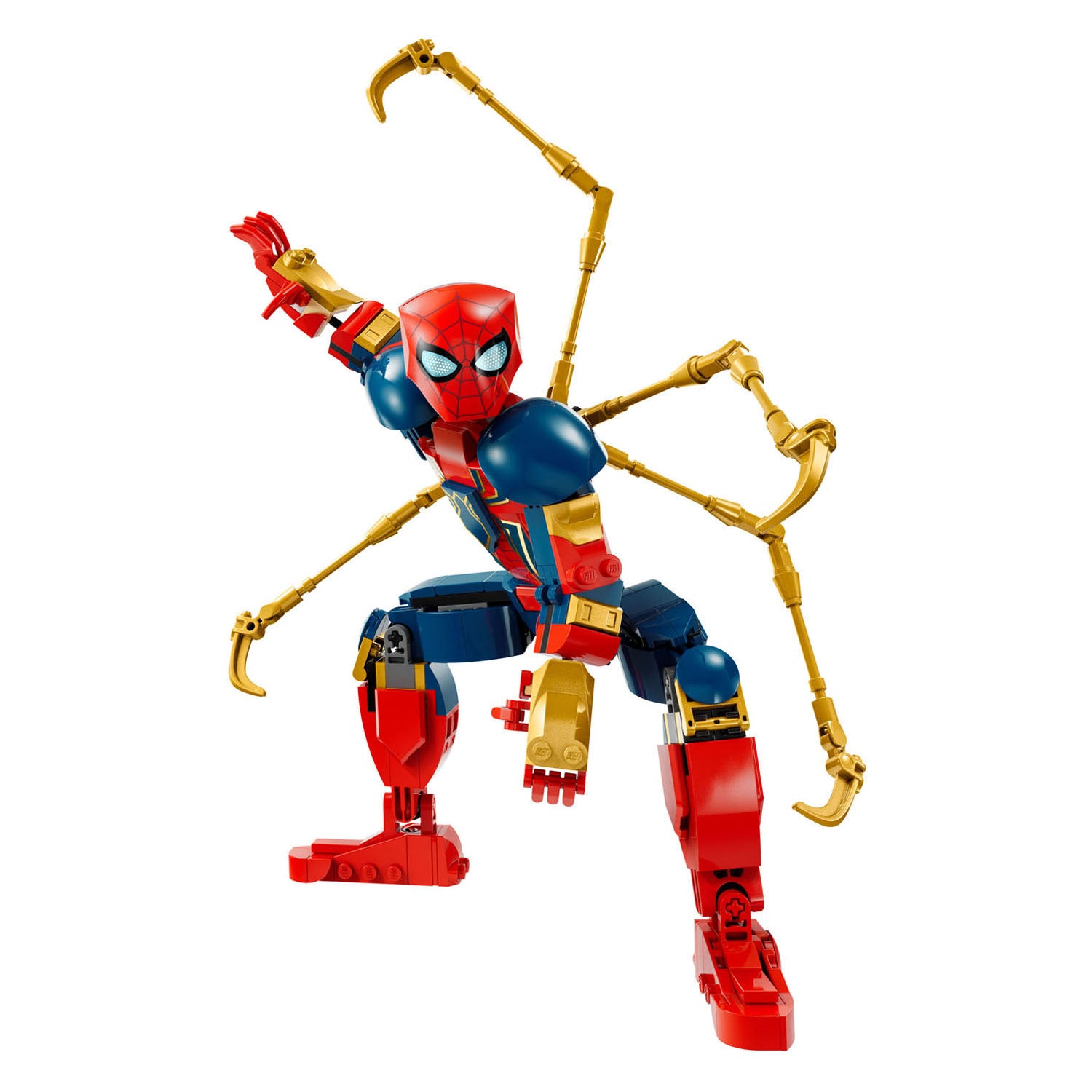 Lego superhelden 76298 ijzeren spider-man bouwfiguur