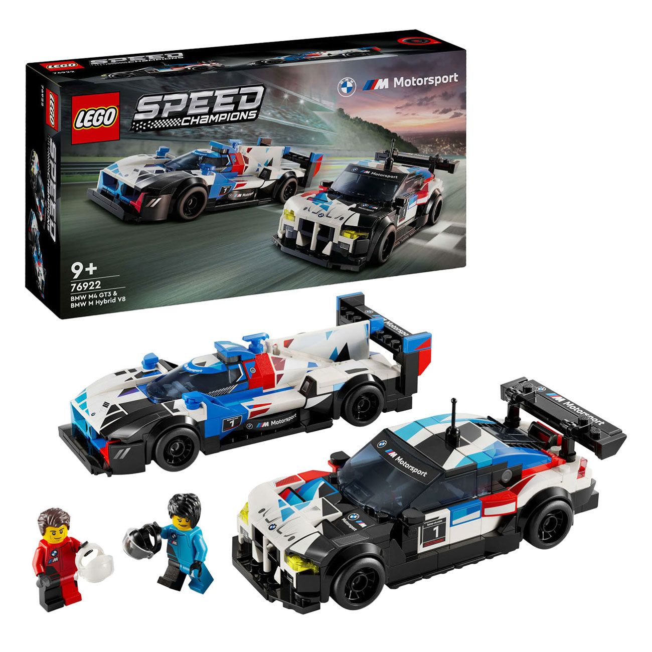 Lego 76922 Speed Champions BMW M4 GT3 BMW M Hybrid V8 racewagens