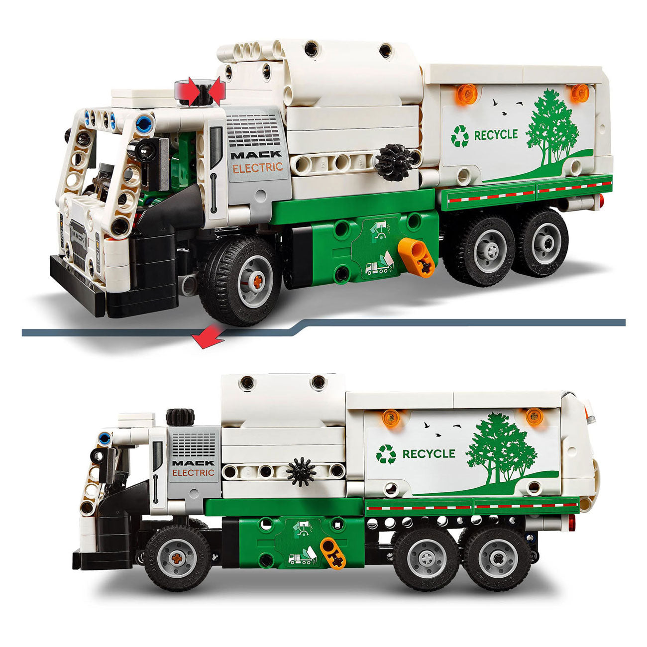 Lego LEGO Technic 42167 Mack Lr elektrische Vuilniswagen