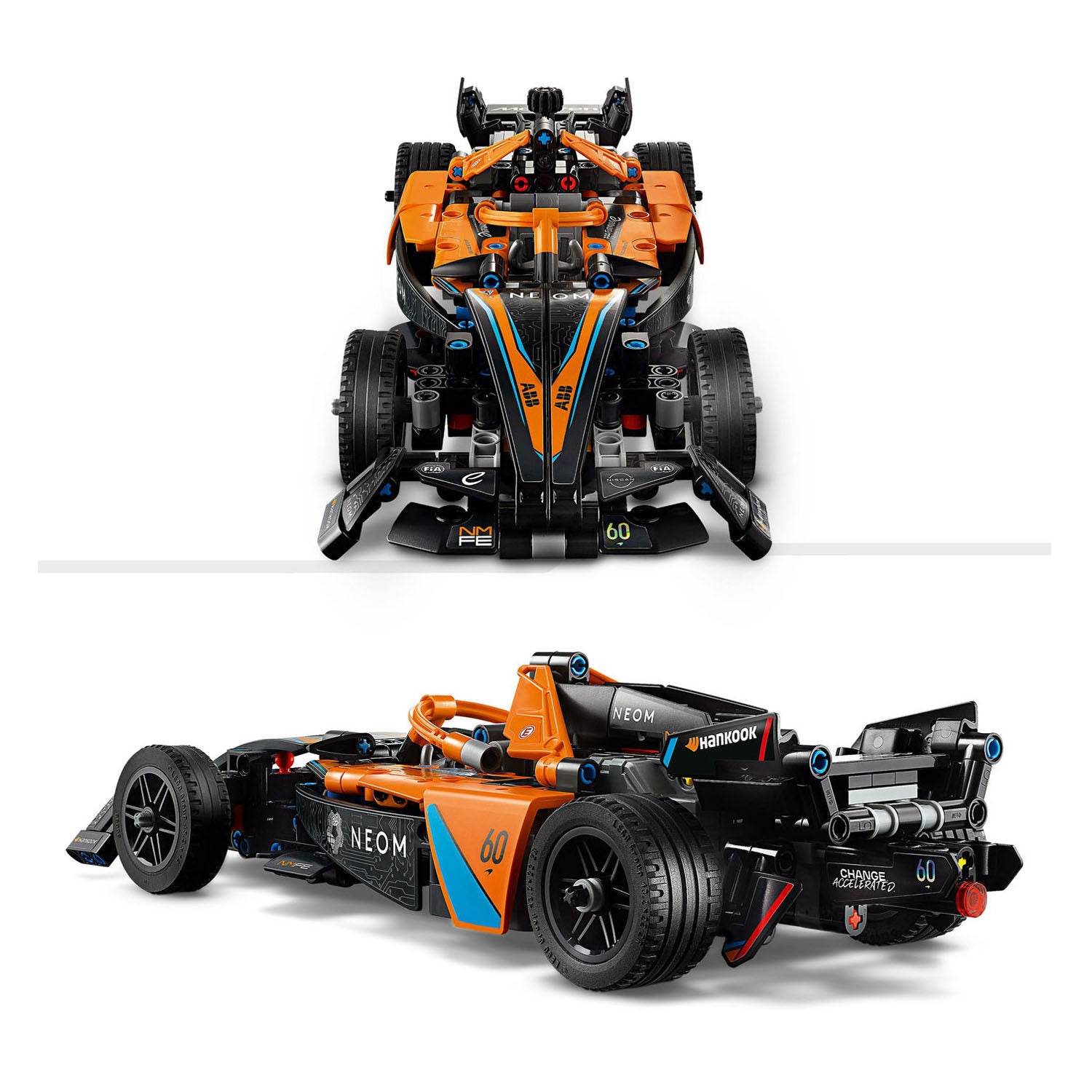 Lego technic 42169 neom mclaren formula e racewagen