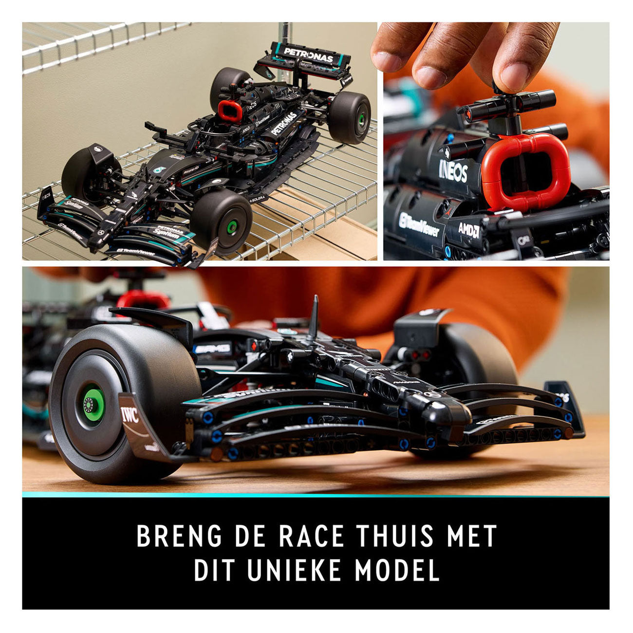 Lego 4217 Technic Mercedes-AMG F1 W14 E-prestaties