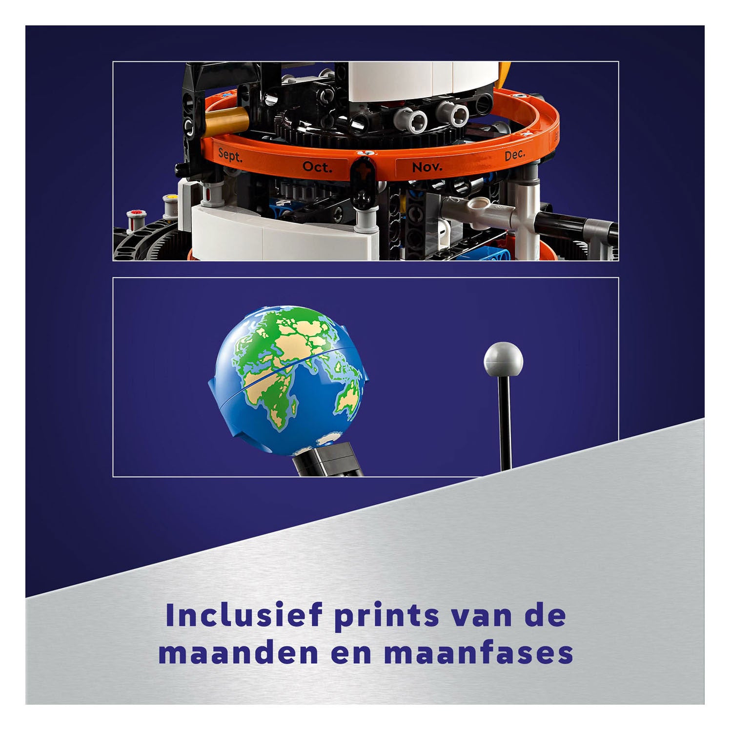 Lego 42179 techniek de aarde en de maan in beweging