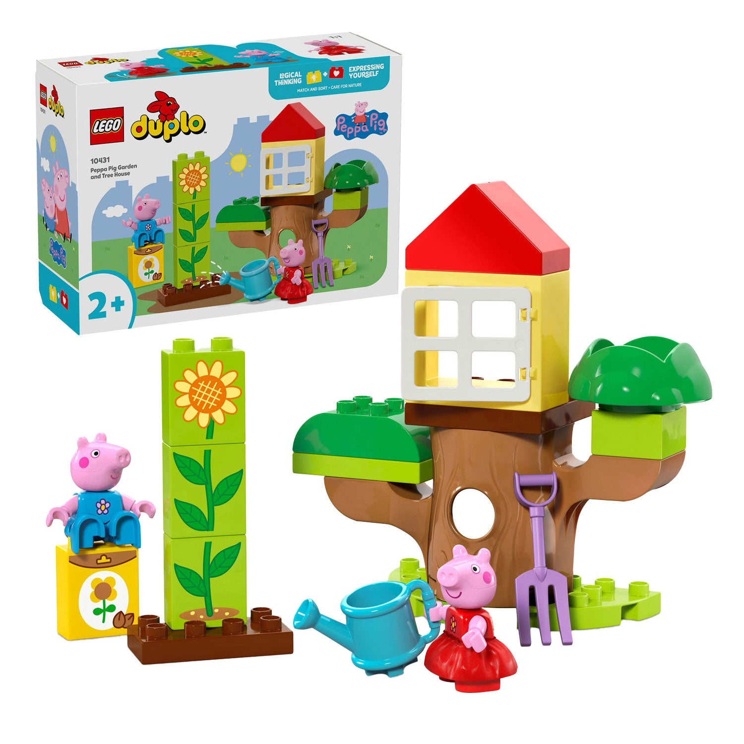 Lego duplo 10431 peppa grote tuin en boomhut