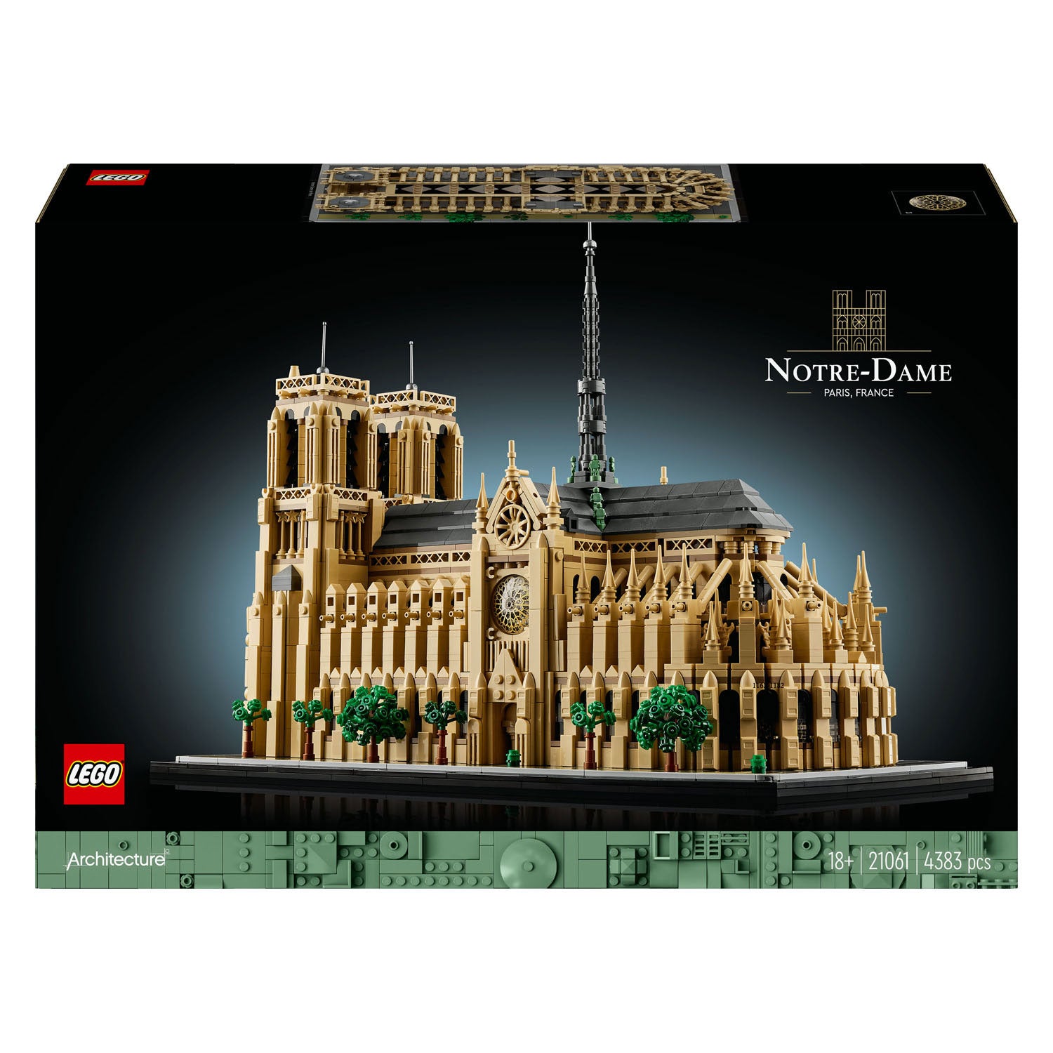Lego 21061 architectuur notre dame van parijs