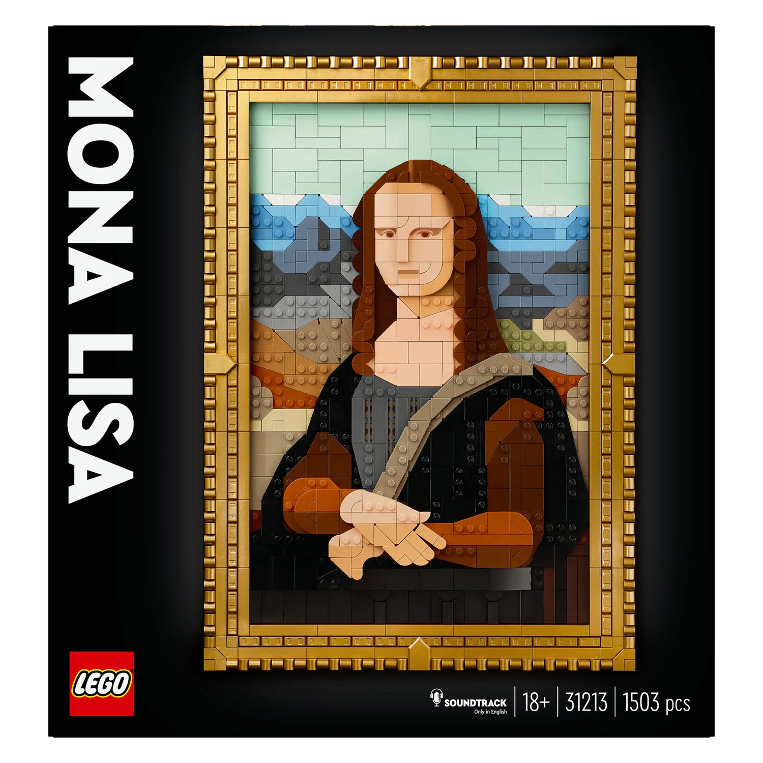 Lego kunst 31213 mona lisa