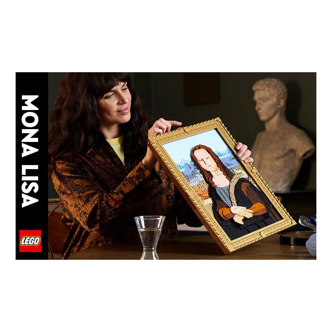 Lego kunst 31213 mona lisa