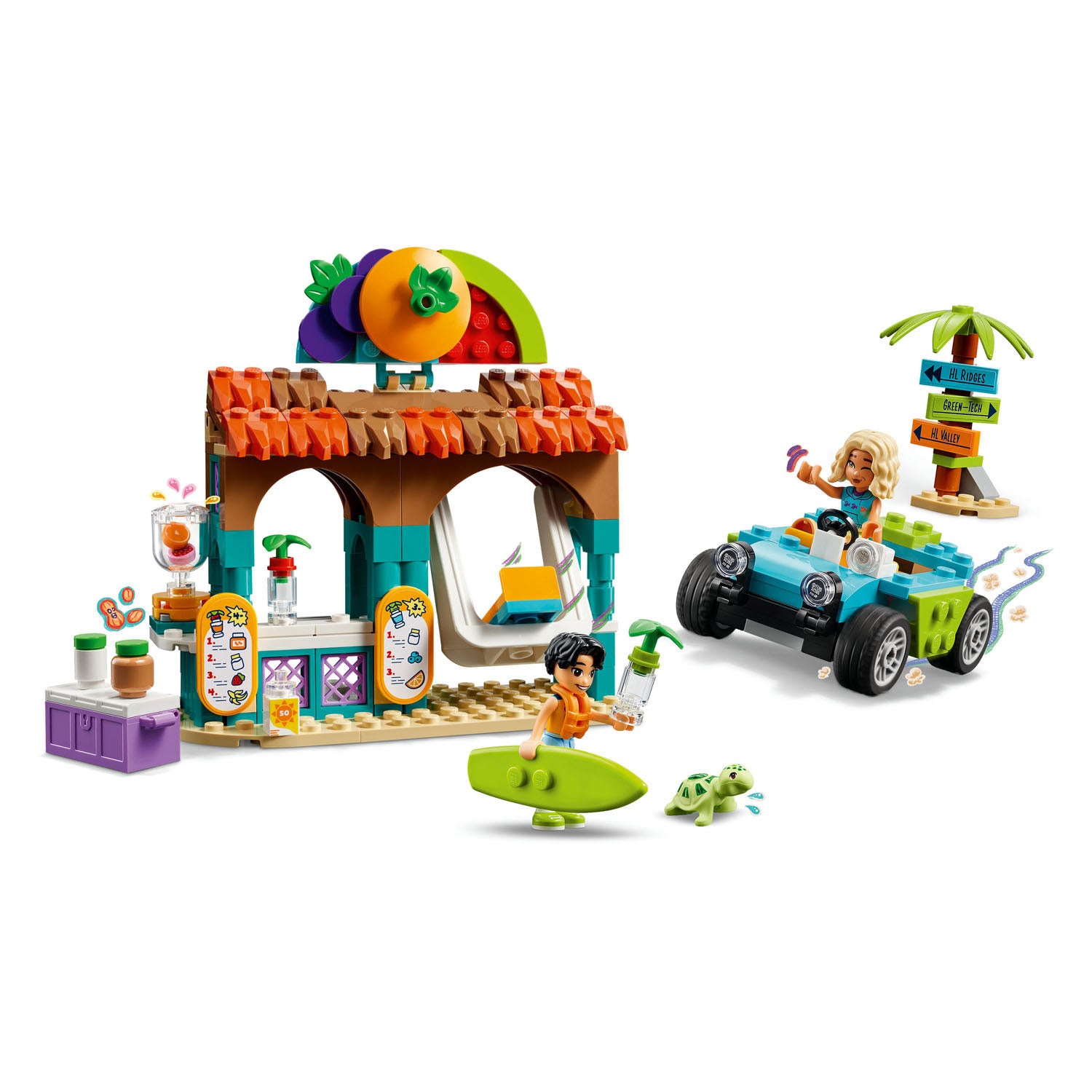 Lego Friends 42625 Strand Smoothie Kraam