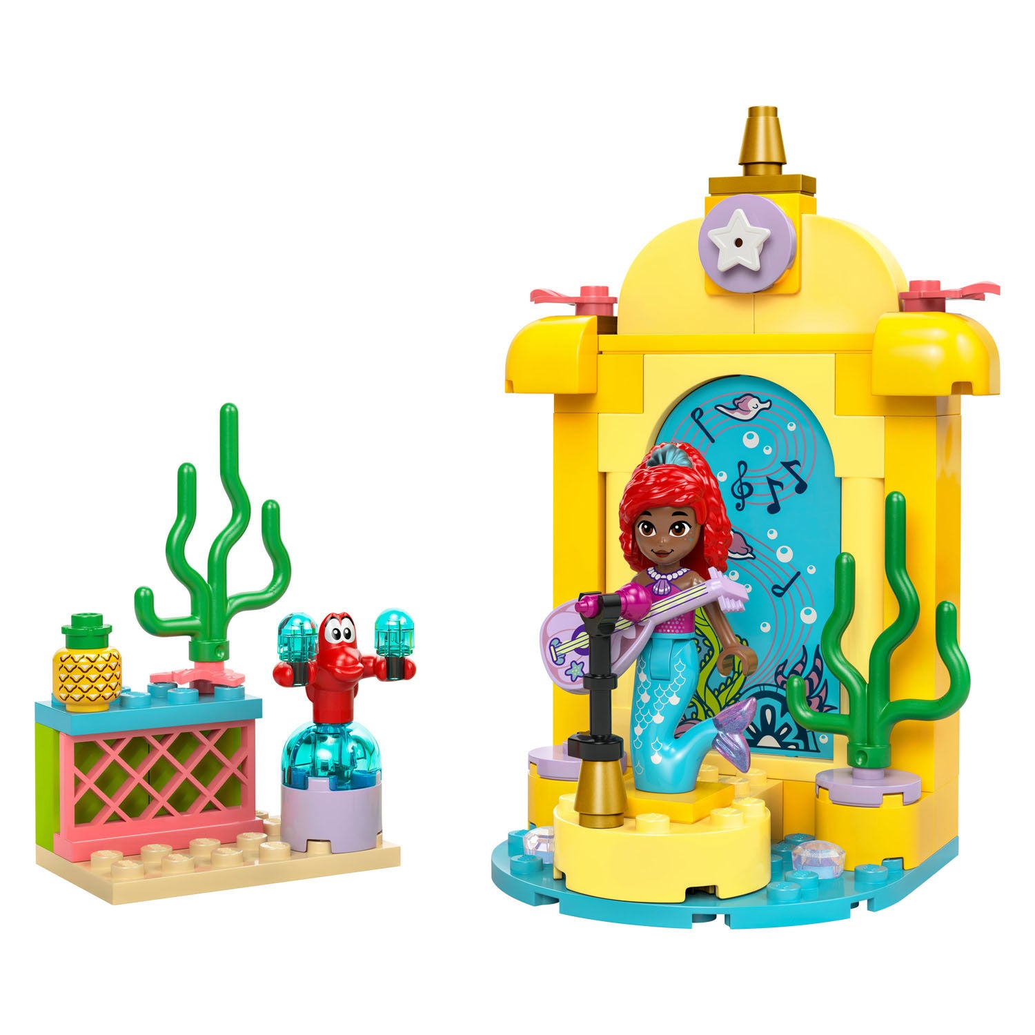 Lego disney princess 43235 ariels muziekpodium