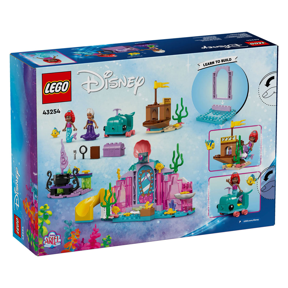Lego disney princess 43254 ariels kristalgrot