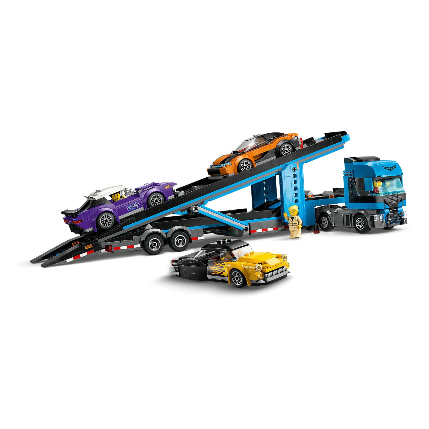 Lego city 60408 transportvoertuig met sportauto's