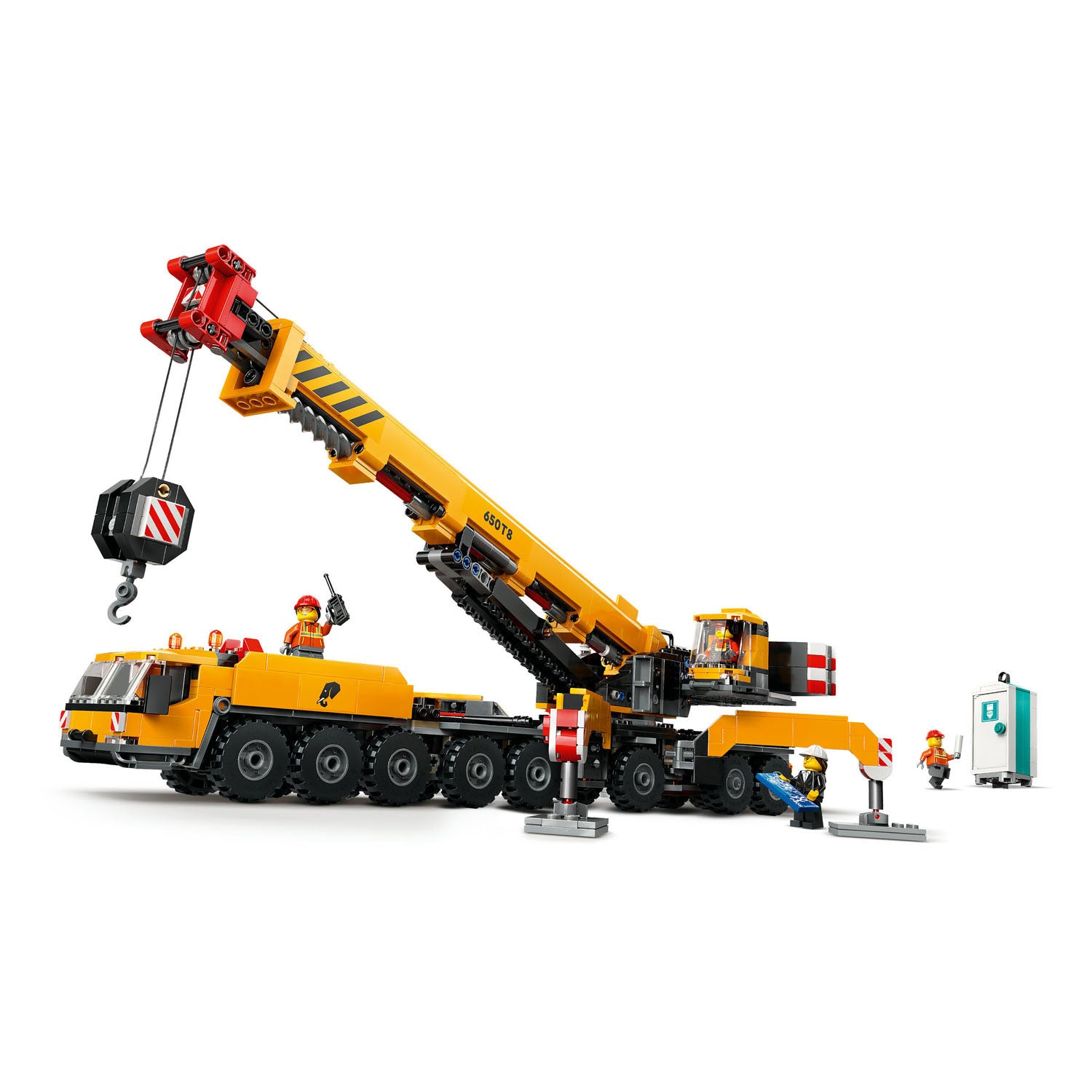 Lego city 60409 gele mobiele bouwkraan