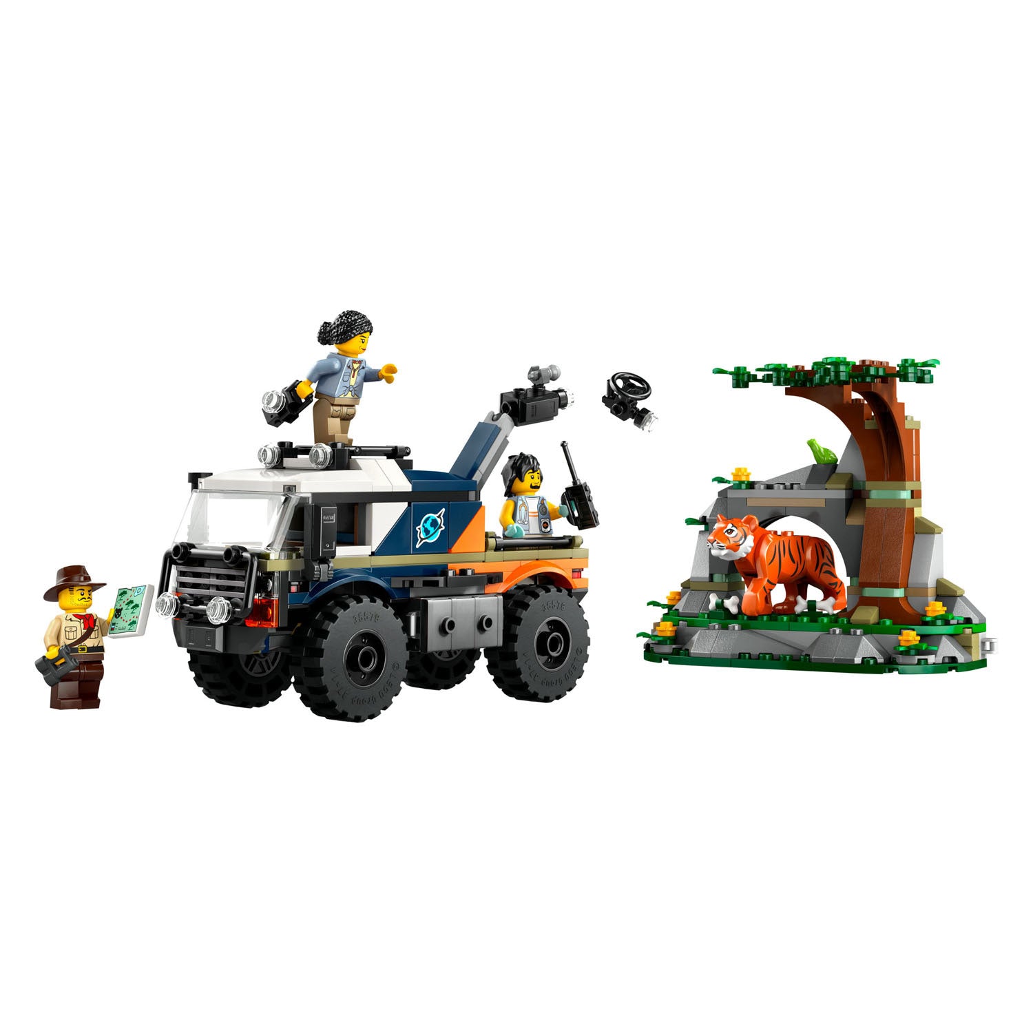 Lego city 60426 jungleonderzoekers: offroad truck