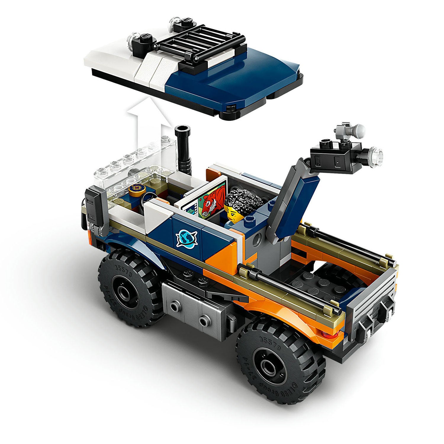 Lego city 60426 jungleonderzoekers: offroad truck