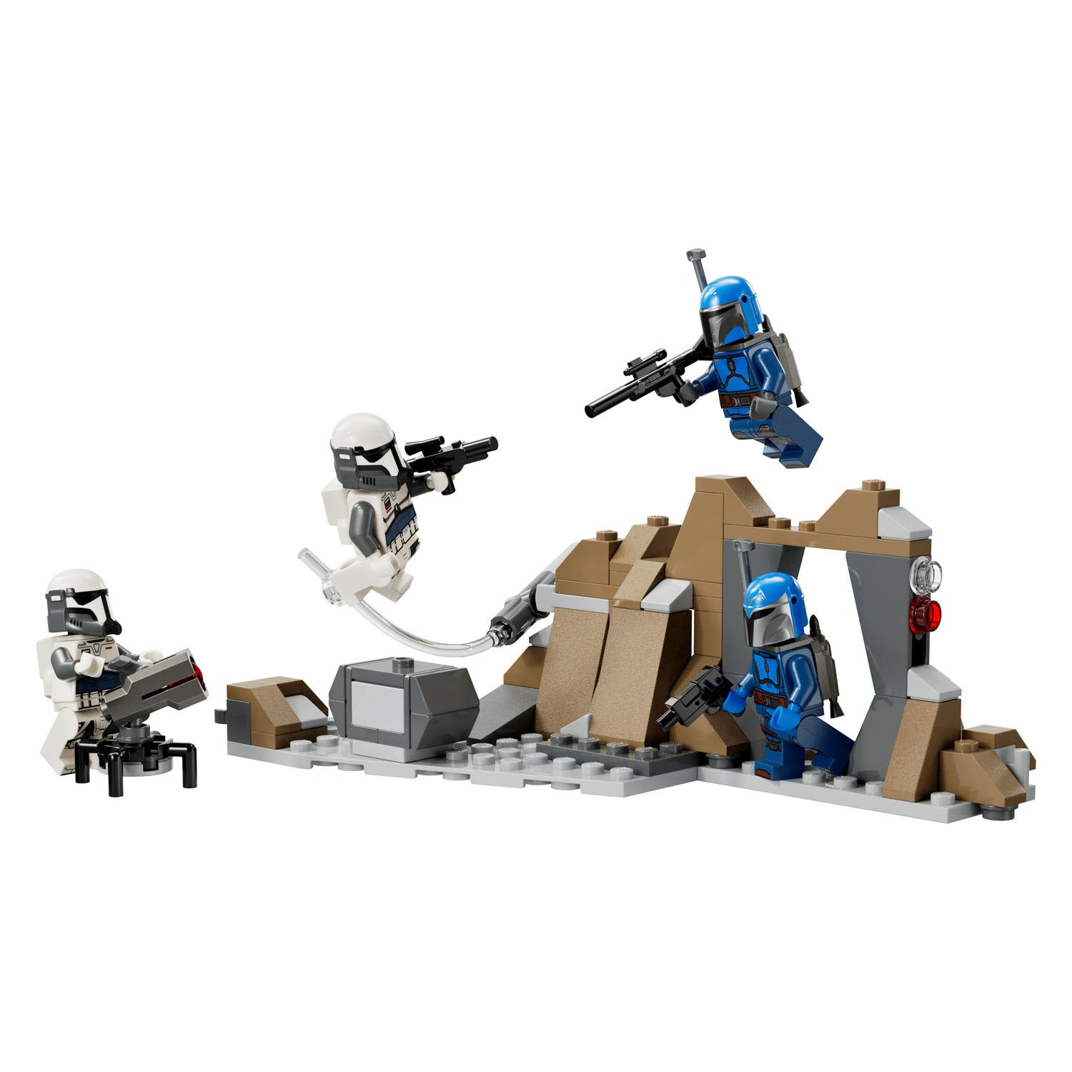 Lego star wars - hinderlaag op mandalore battle pack constructiespeelgoed (75373)
