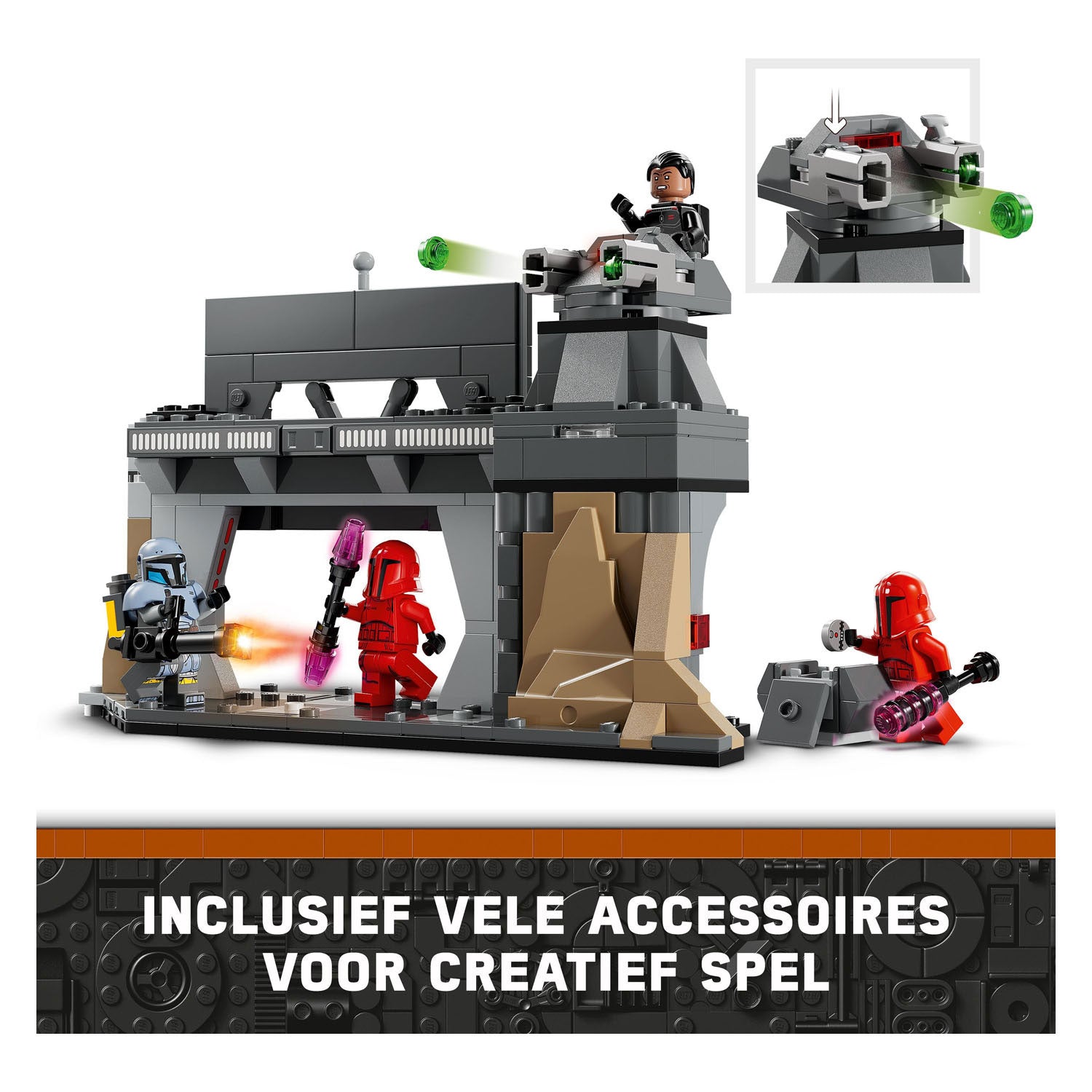 Lego star wars 75386 paz vizsla en moff gideon duel