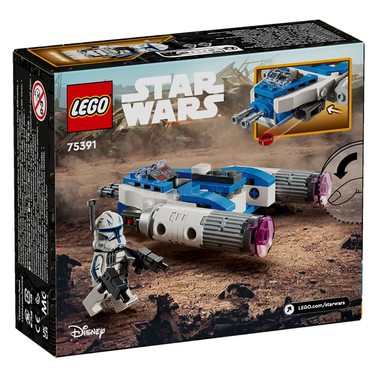 Lego 75391 Star Wars Captain Re Y-Wing Microfighter
