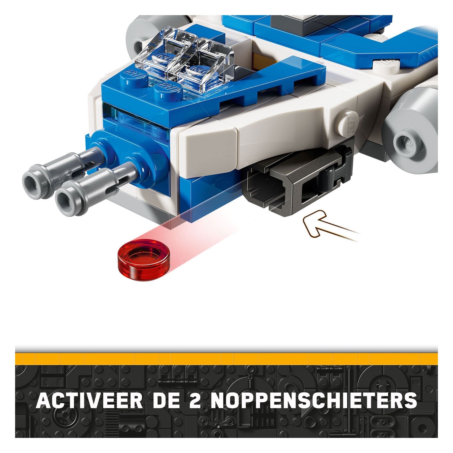 Lego star wars 75391 captain rex y-wing microfighter