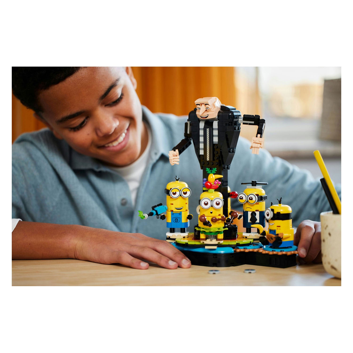 Lego Despicable Me 75582 bouwbare gru en minions
