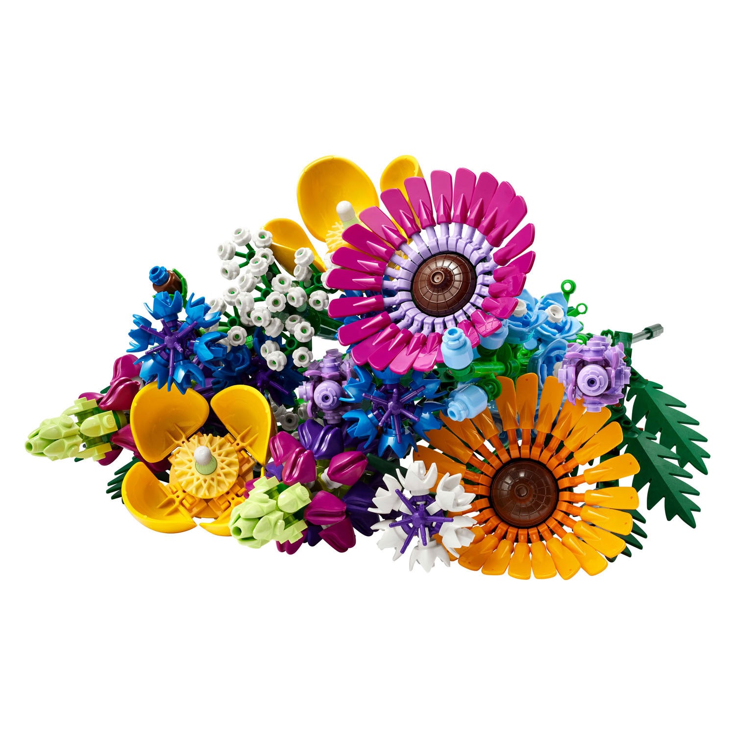 Lego icons wilde bloemen boeket bouwset voor volwassenen, botanical collection - 10313