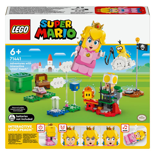 Lego super mario 71441 avonturen met interactieve perzik