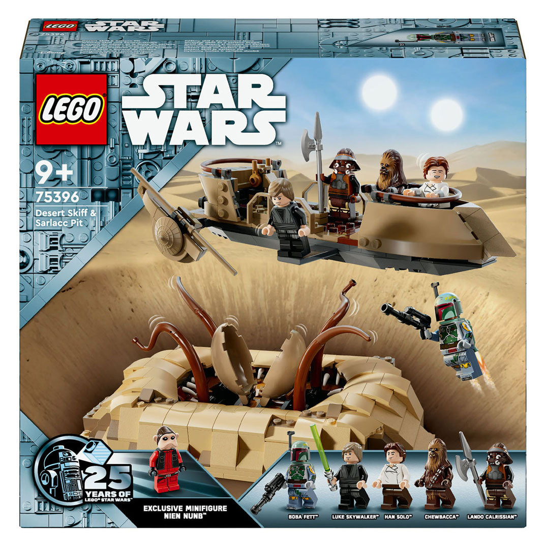 Lego star wars 75396 woestijnskiff en sarlacc-kuil