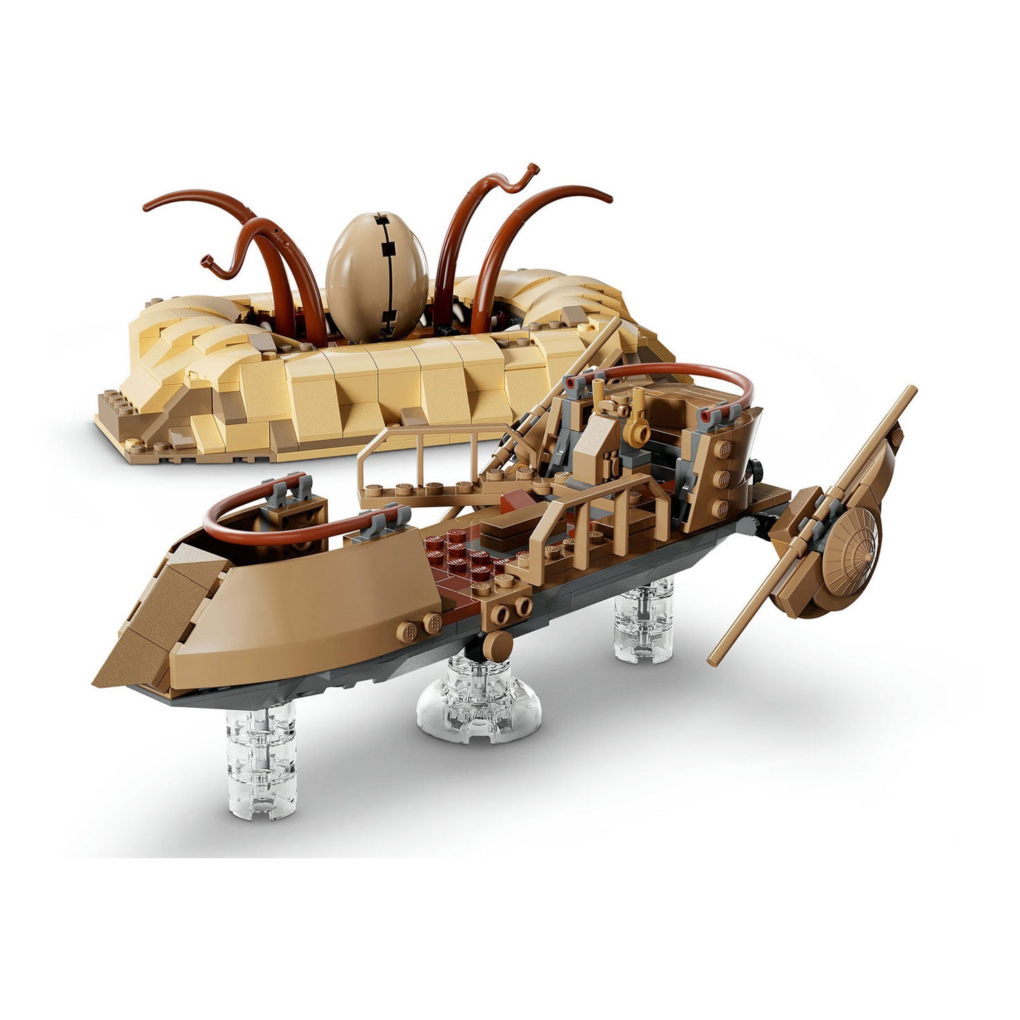 Lego star wars 75396 woestijnskiff en sarlacc-kuil