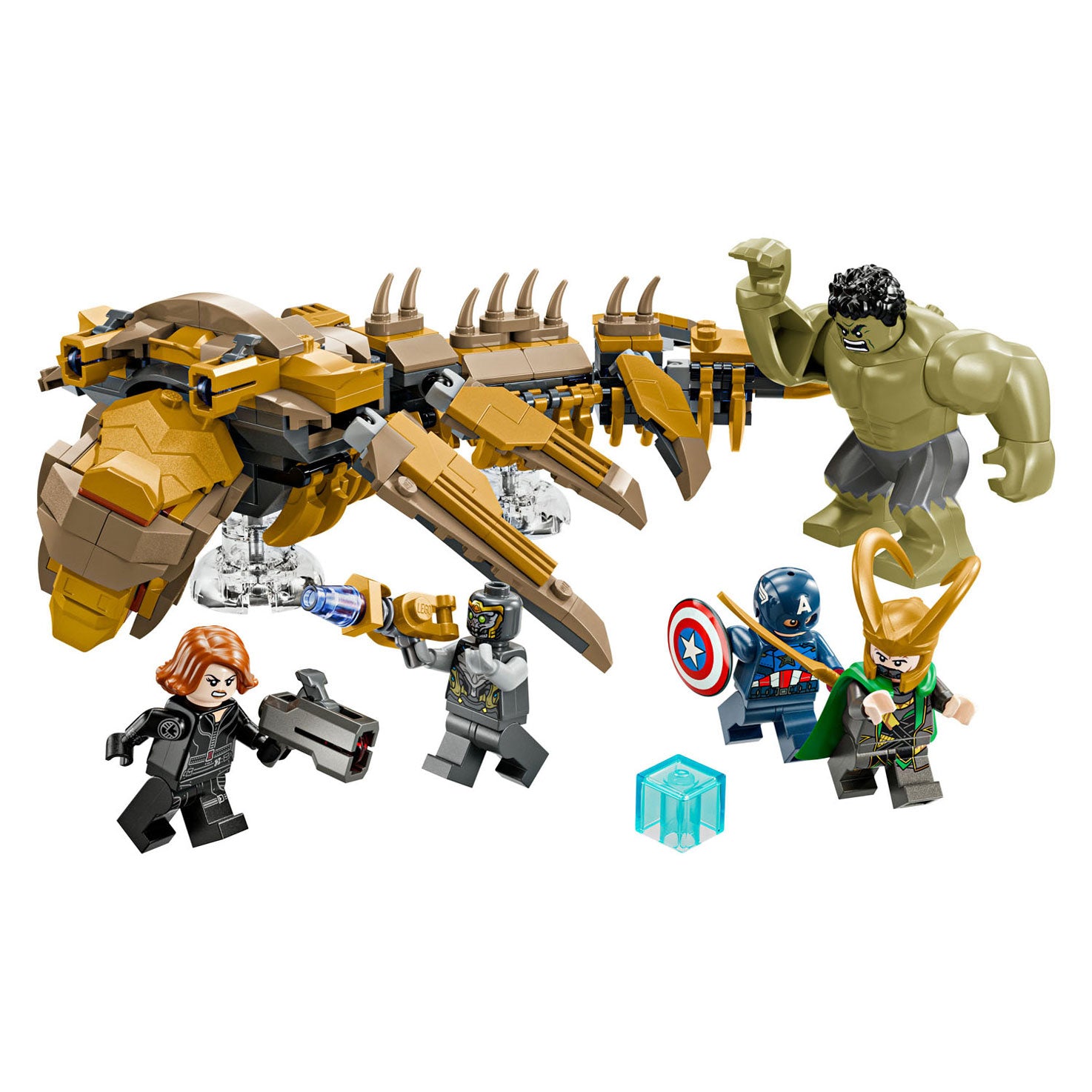 Lego superhelden 76290 de avengers vs. de leviathan