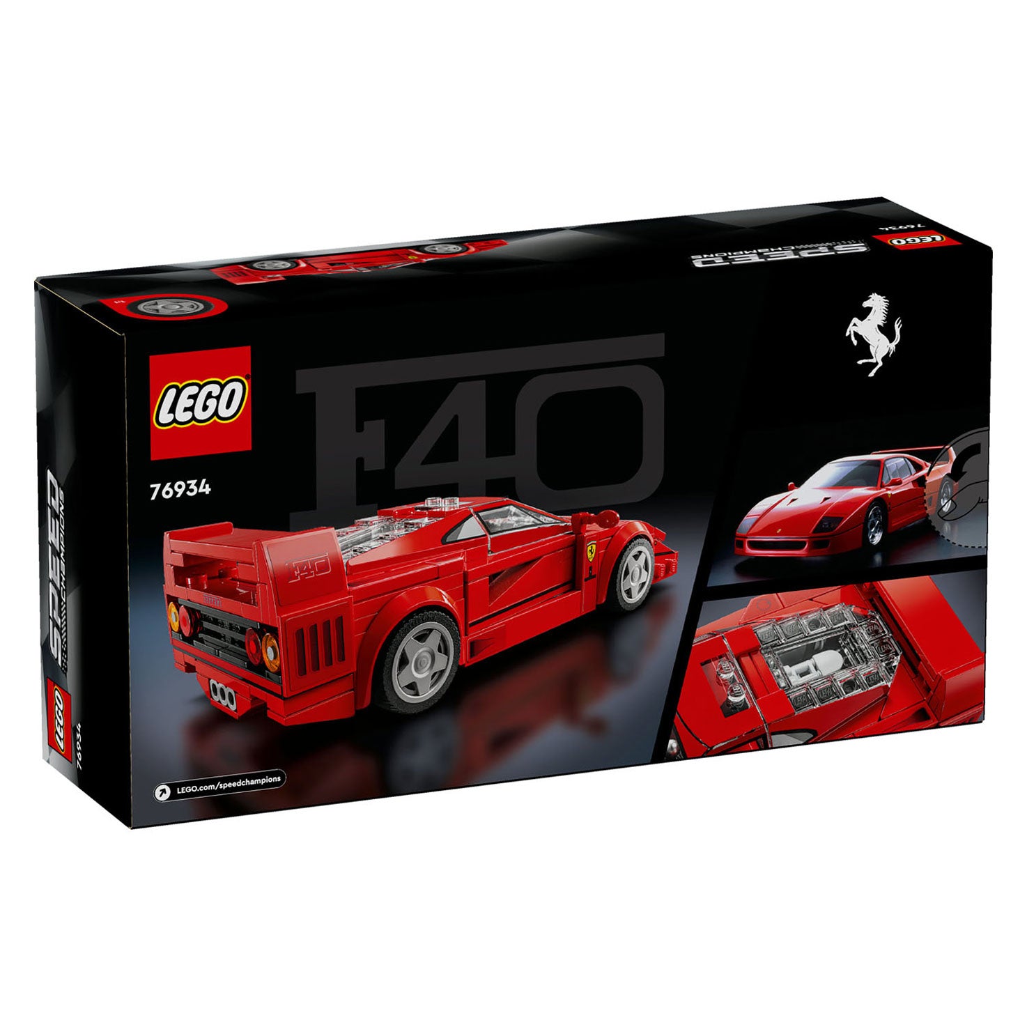 Lego speed champions 76934 ferrari f40 supercar