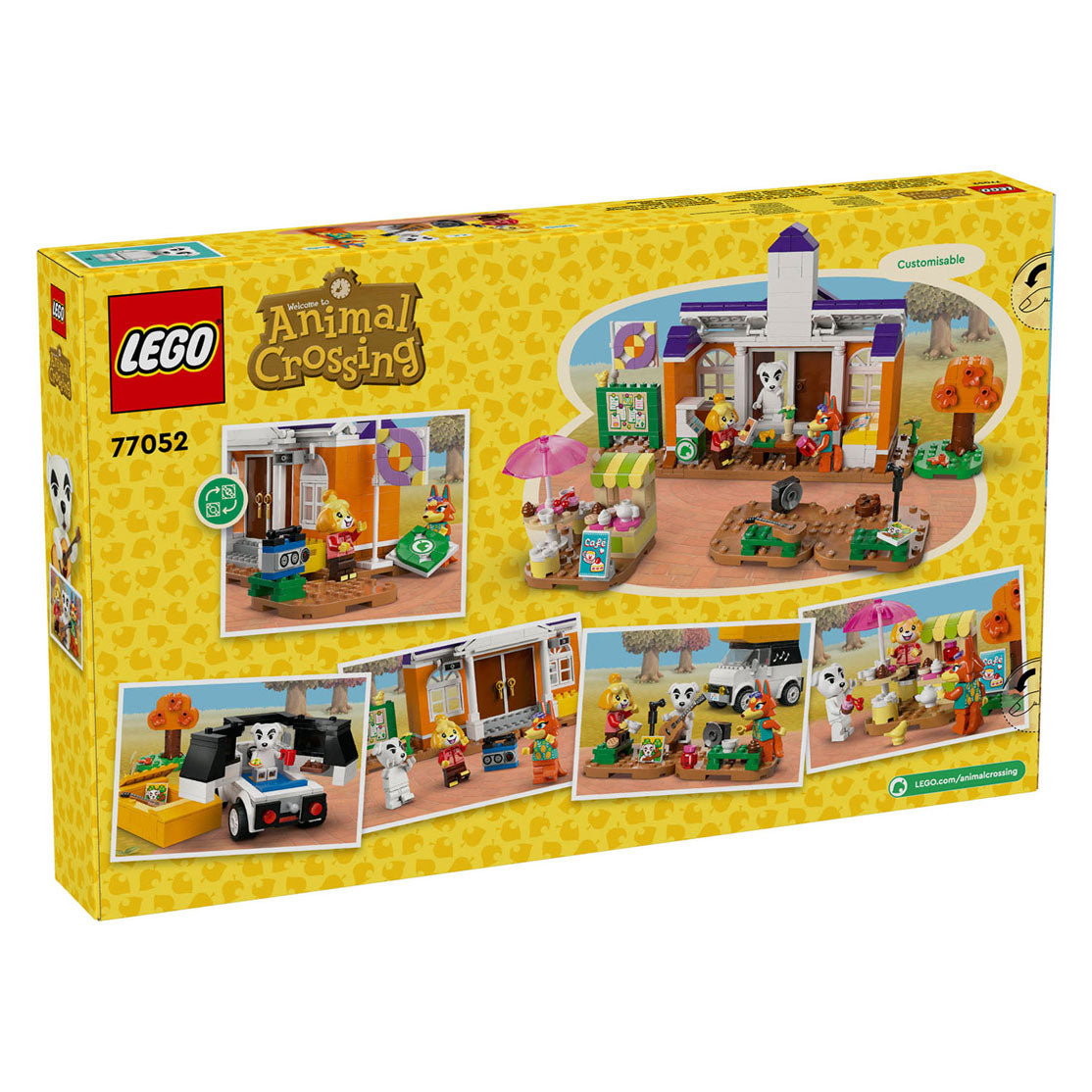 Lego animal crossing 77052 k.k.'s pleinconcert