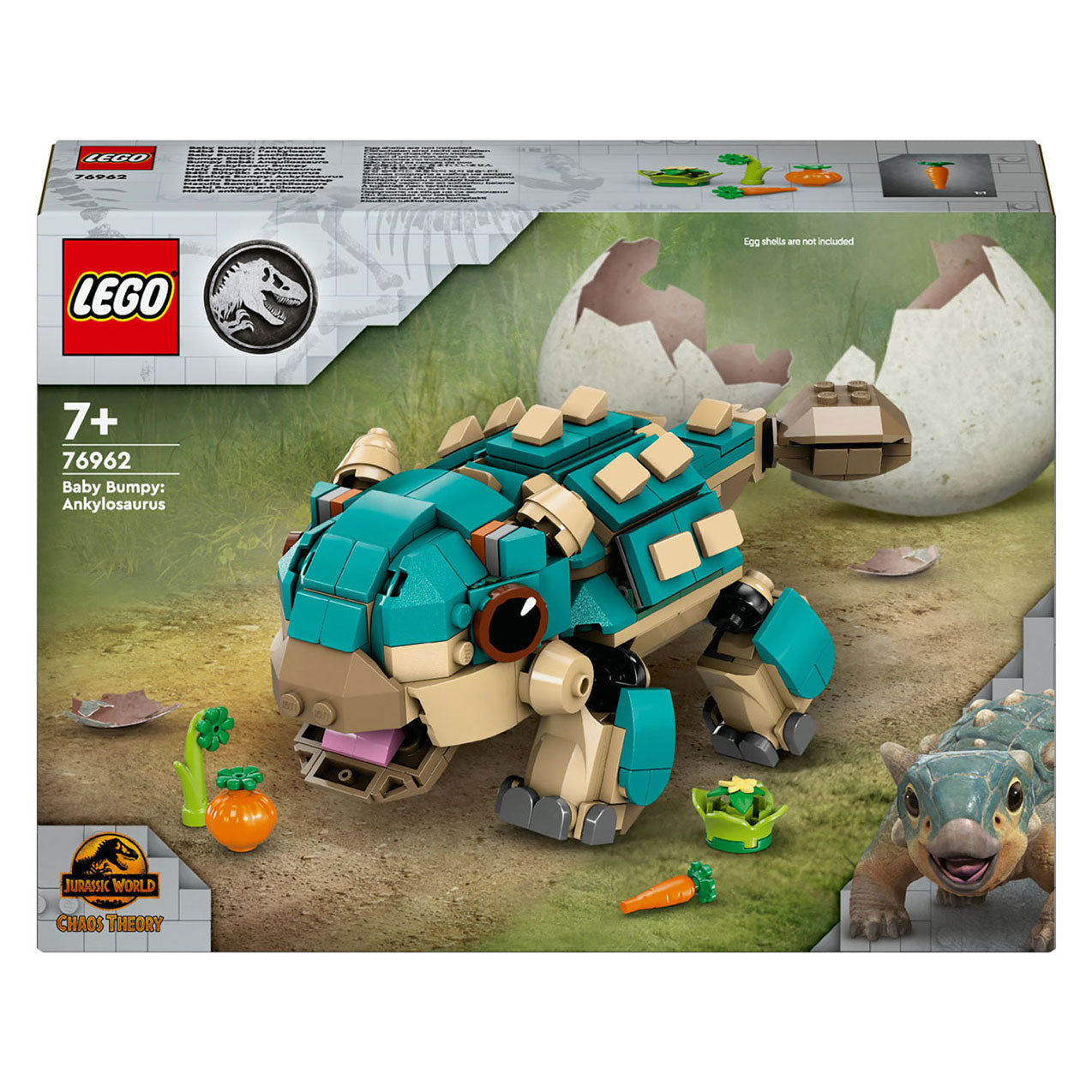 Lego jurassic world 76962 baby bumpy: ankylosaurus