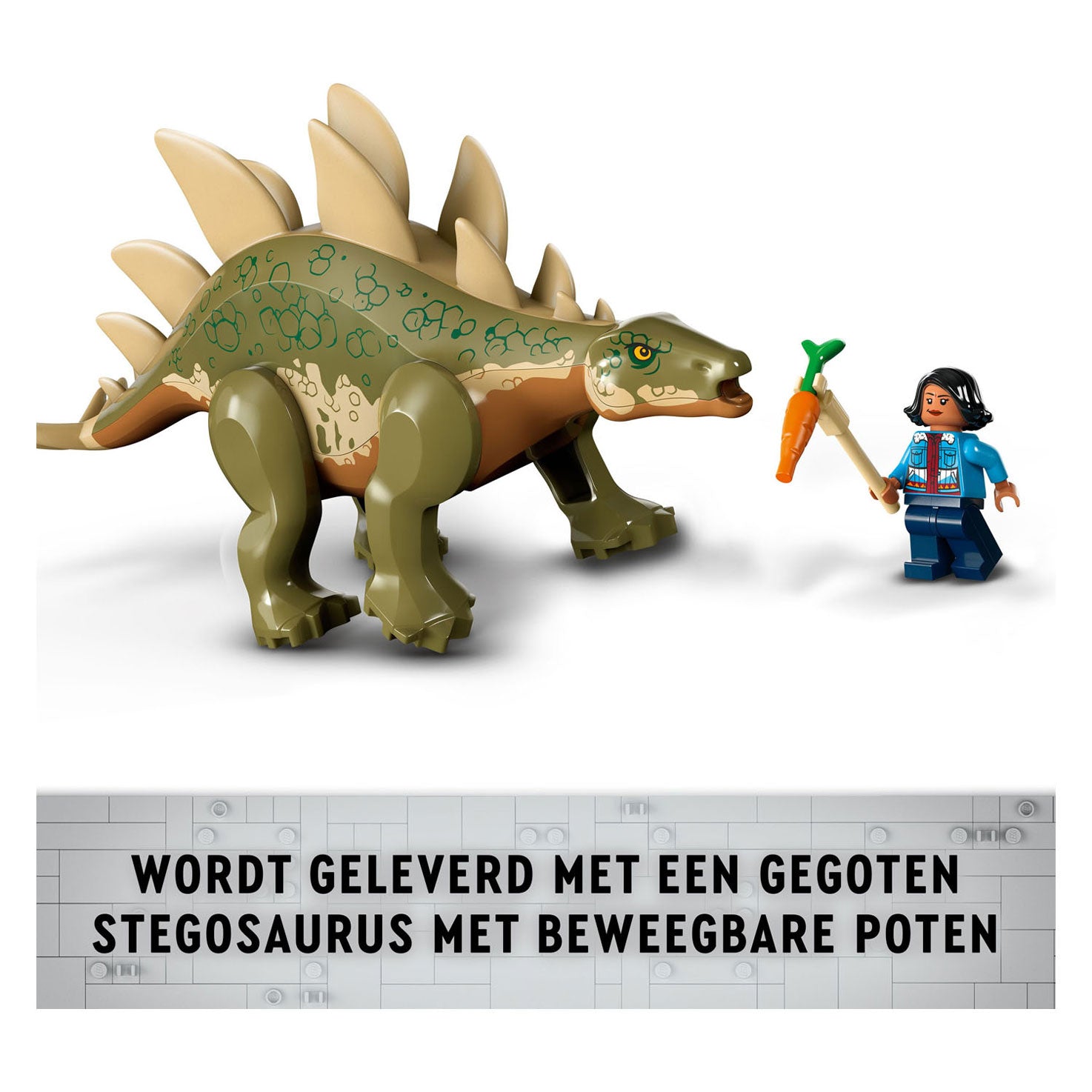 Lego jurassic world 76965 dinosaurusmissies: stegosaurus ontdekking