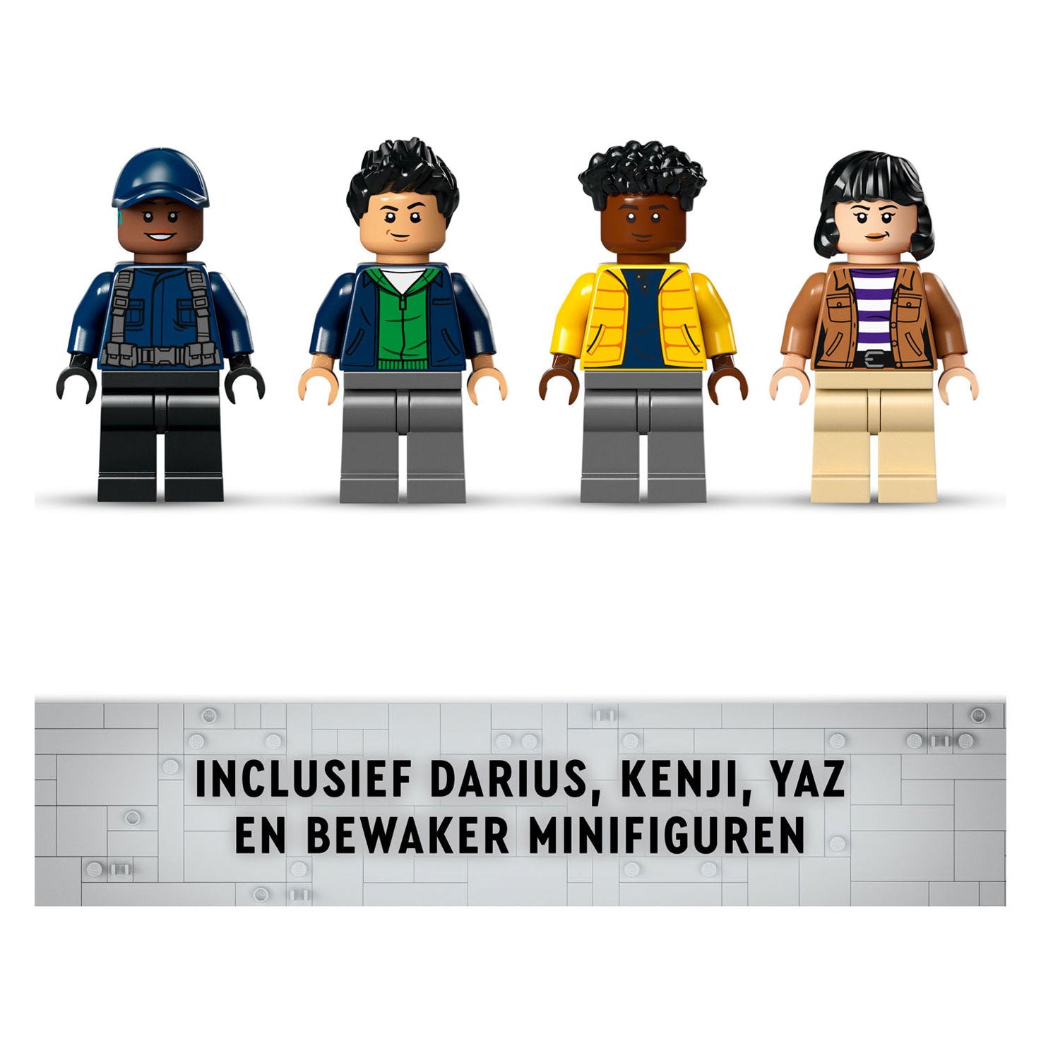 Lego jurassic world 76966 dinosaurusmissies: allosaurus transporttruck