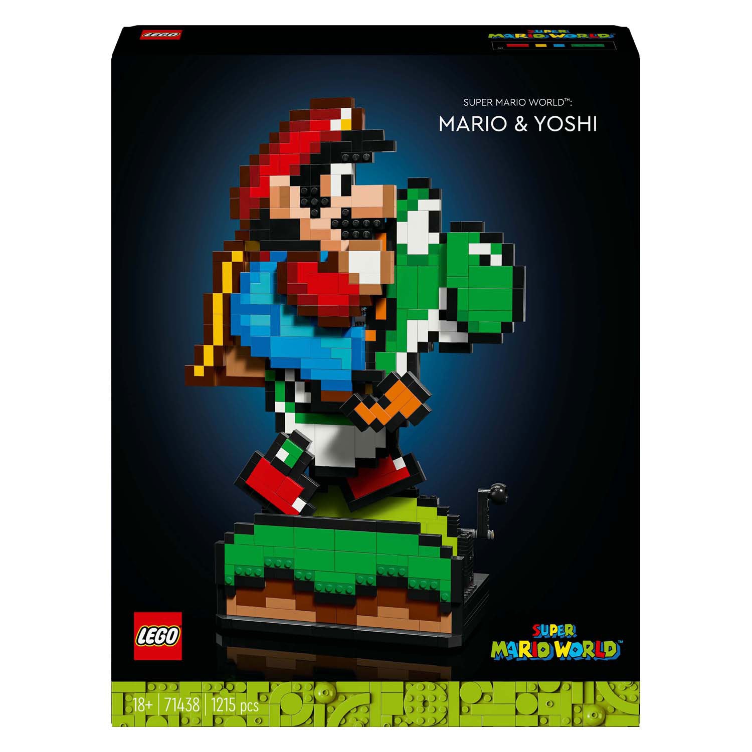 Lego super mario world - mario en yoshi - 71438
