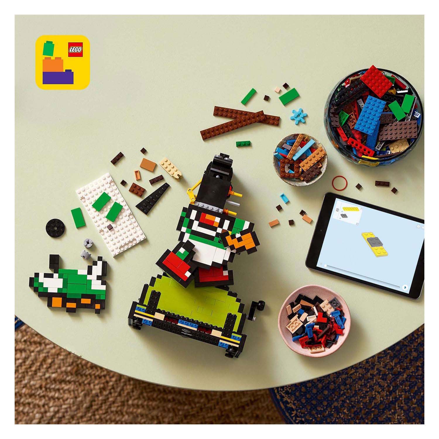 Lego 71438 Super Mario Wereld: Mario en Yoshi