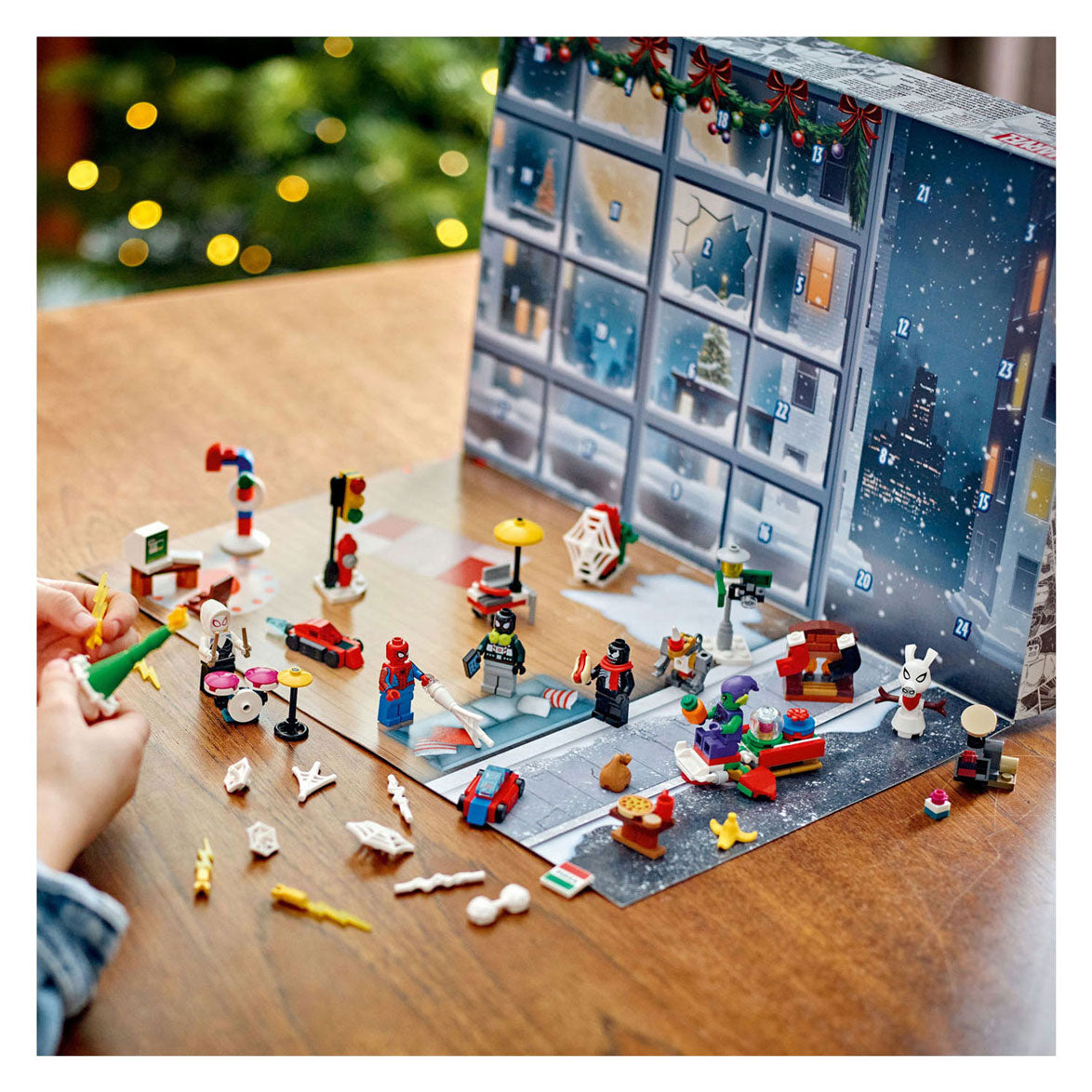 Lego super heroes 76293 spider-man adventkalender 2024