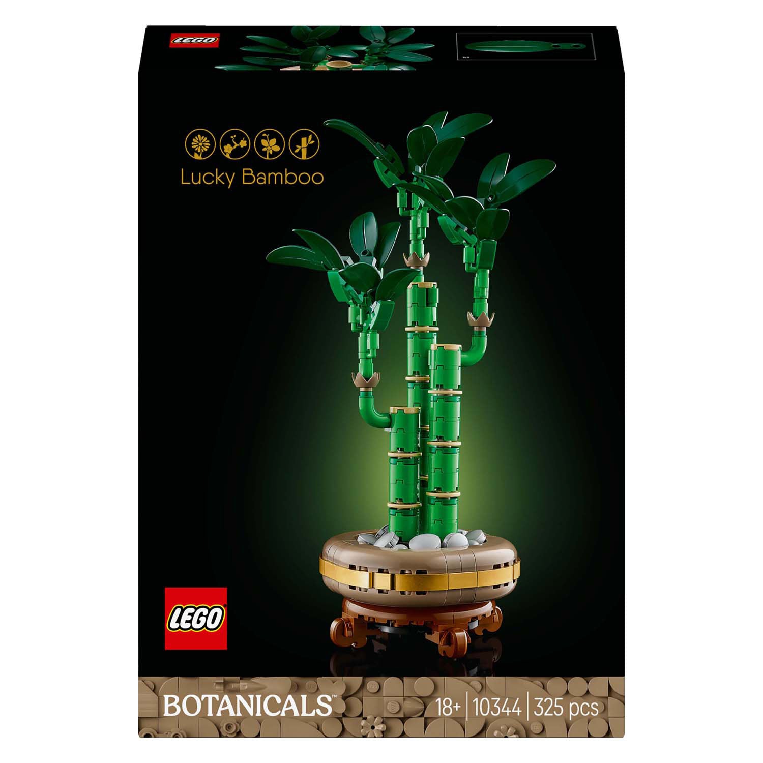 Lego ® botanicals bamboe - plantendecoratie - 10344